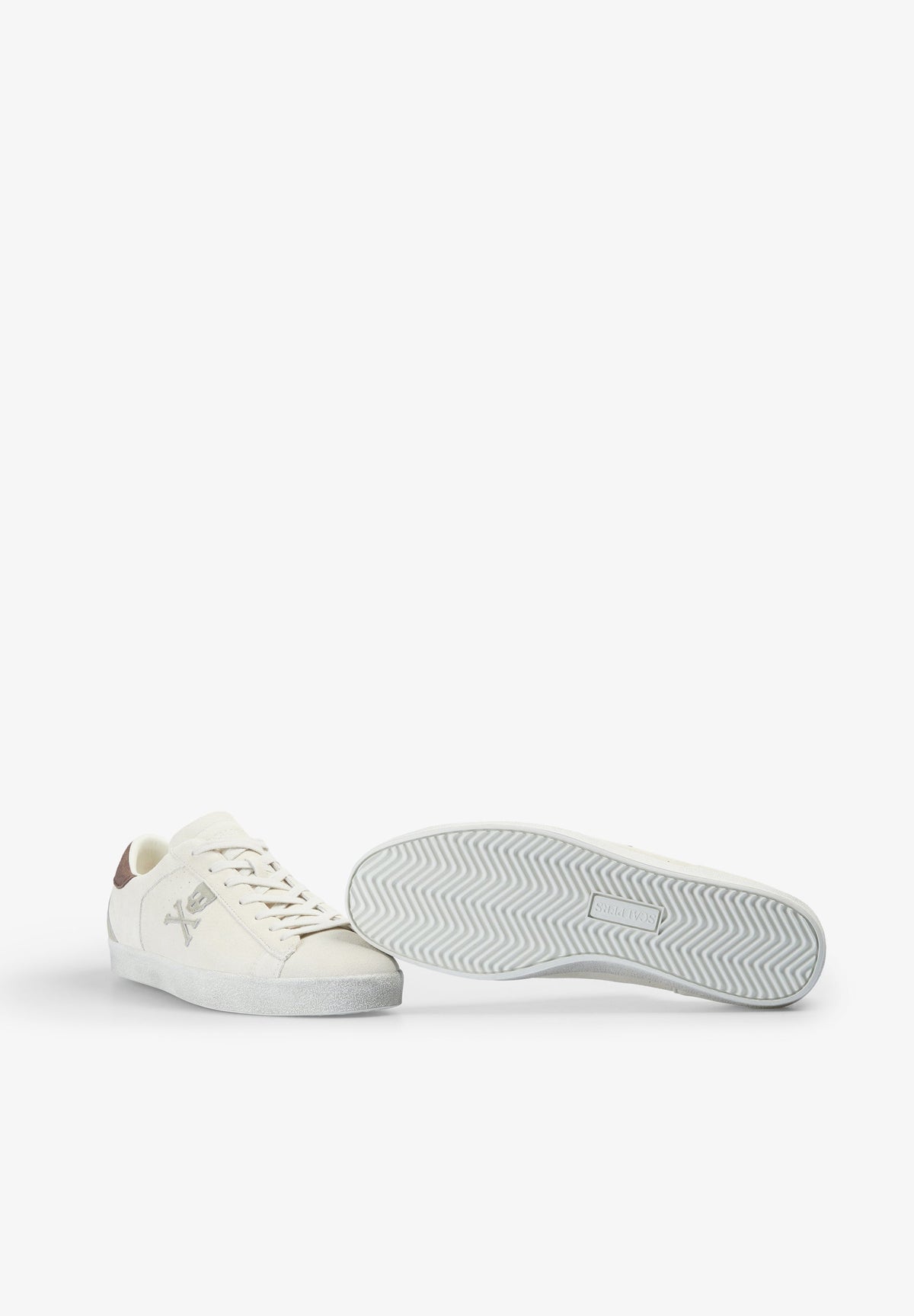 SUEDE SNEAKERS WITH SKULL