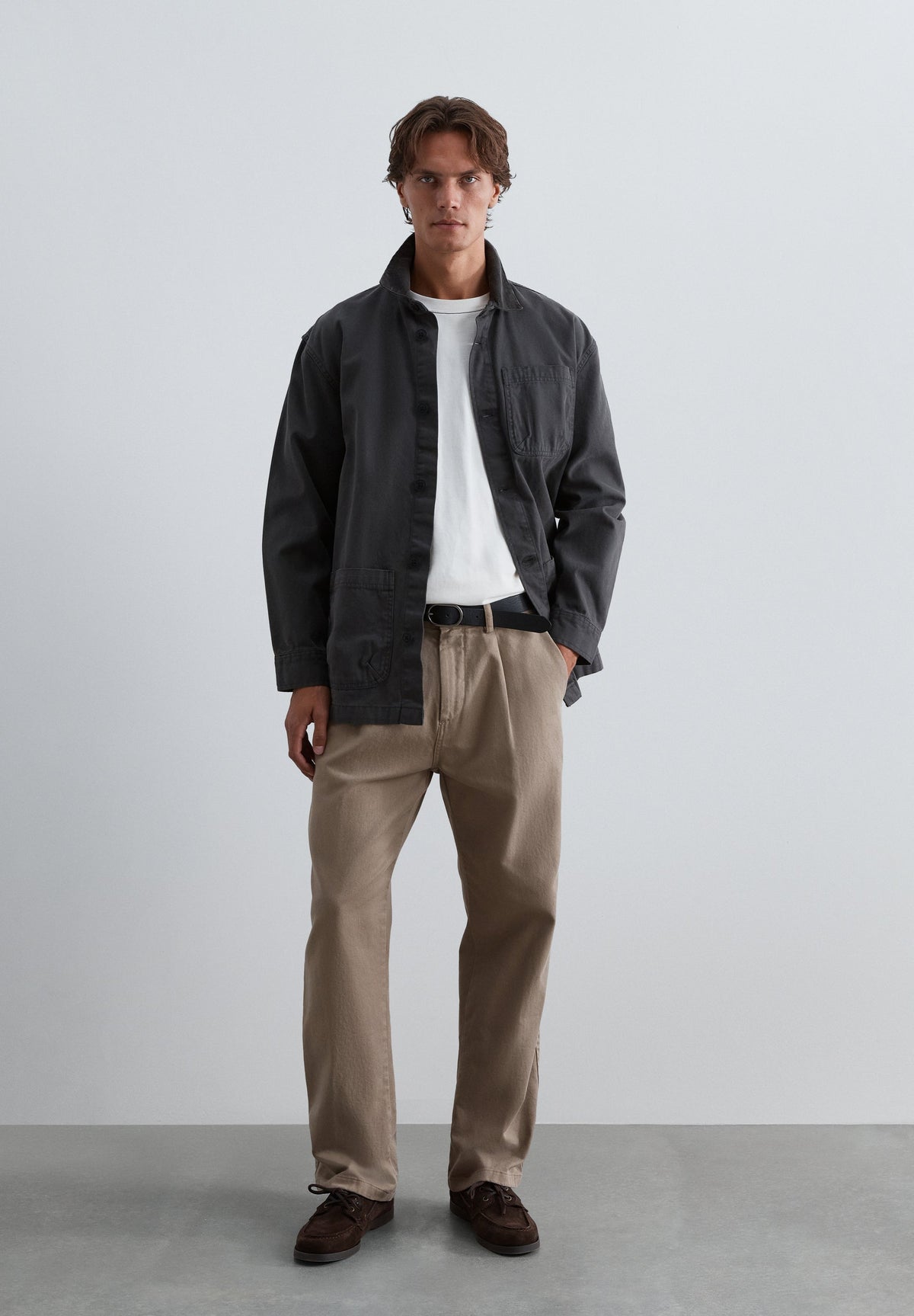 FADED OVERSHIRT WITH POCKETS