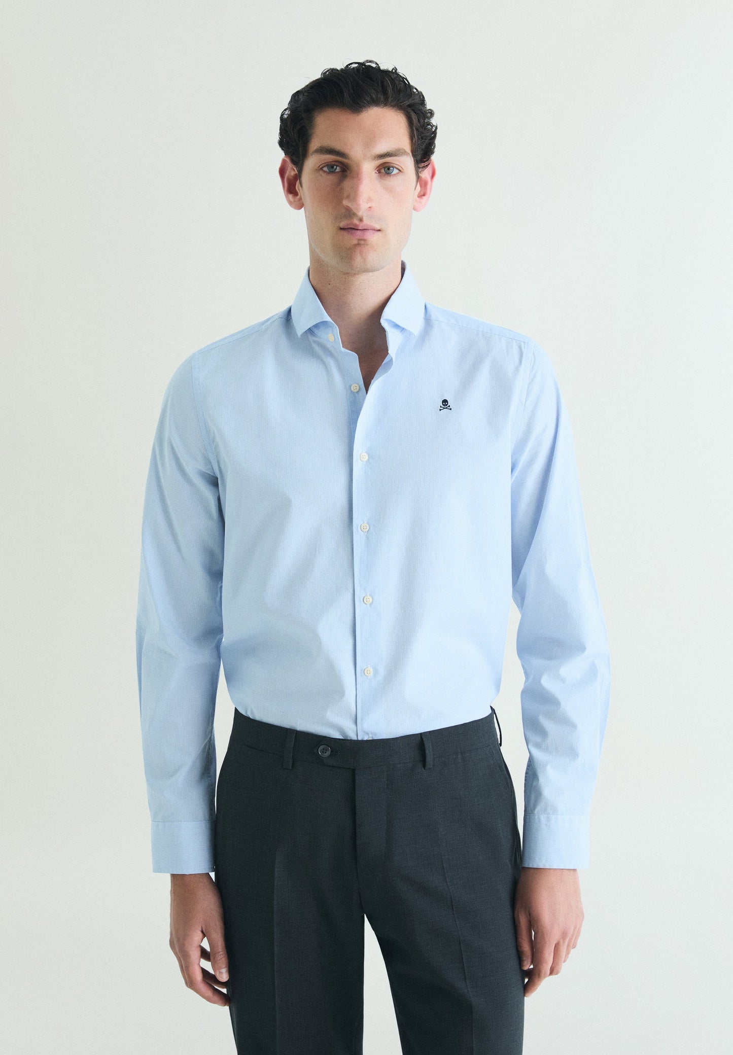 COTTON CHECK SHIRT