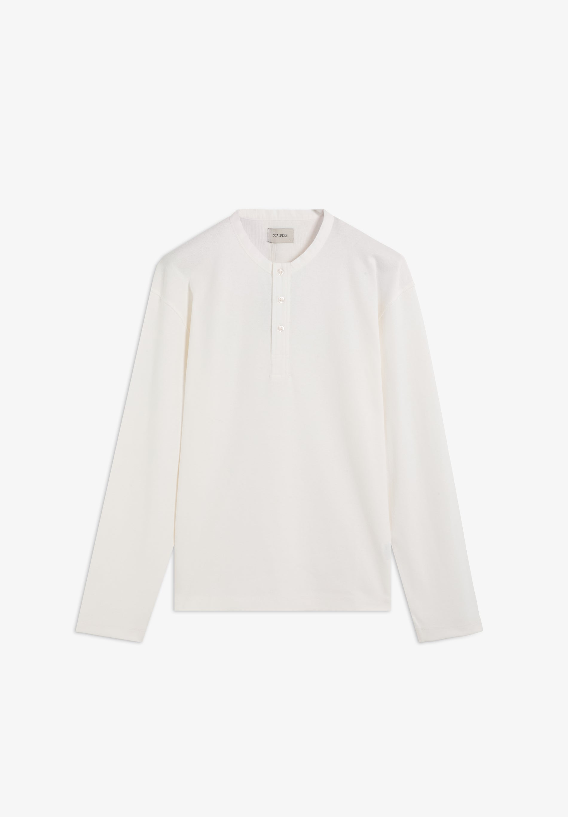 HENLEY COLLAR T-SHIRT