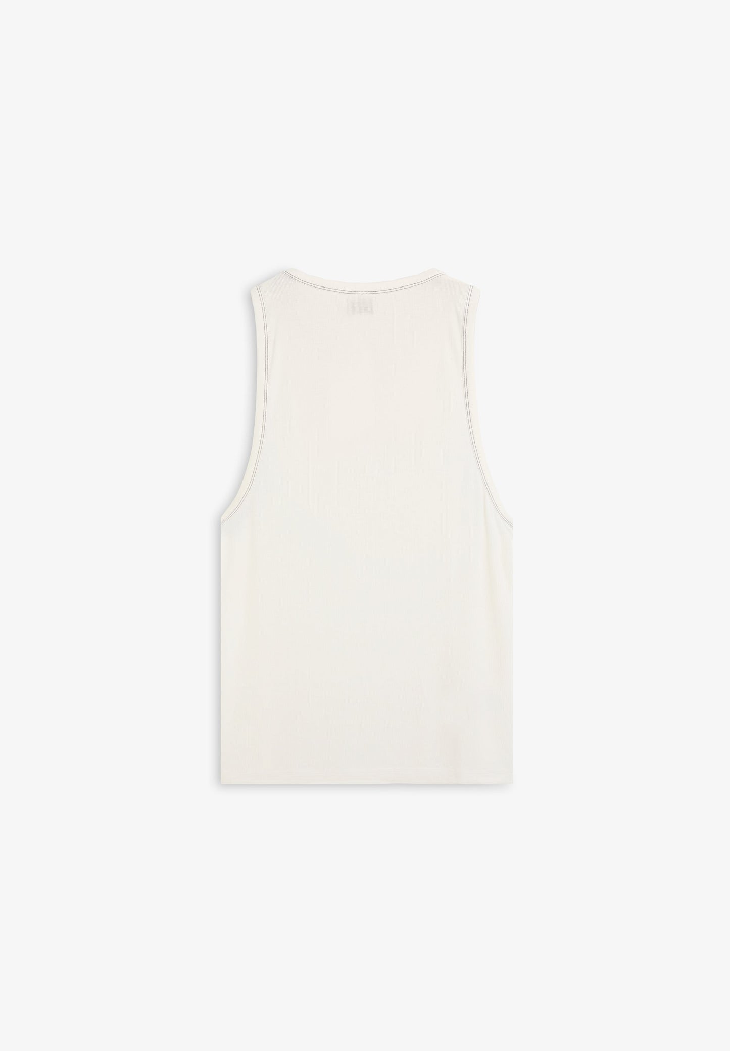 TANK TOP WITH CONTRAST STITCHING