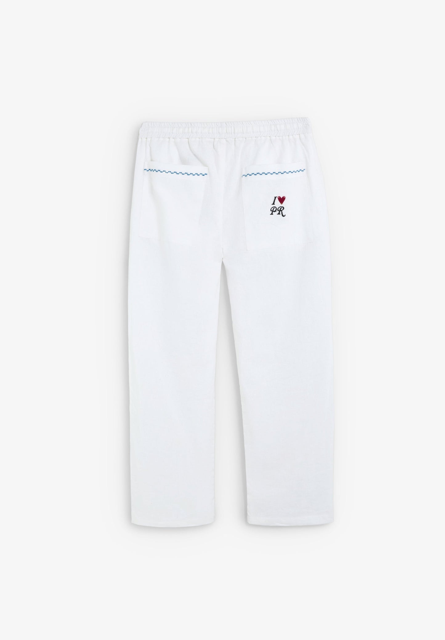 RELAXED LINEN AND COTTON TROUSERS
