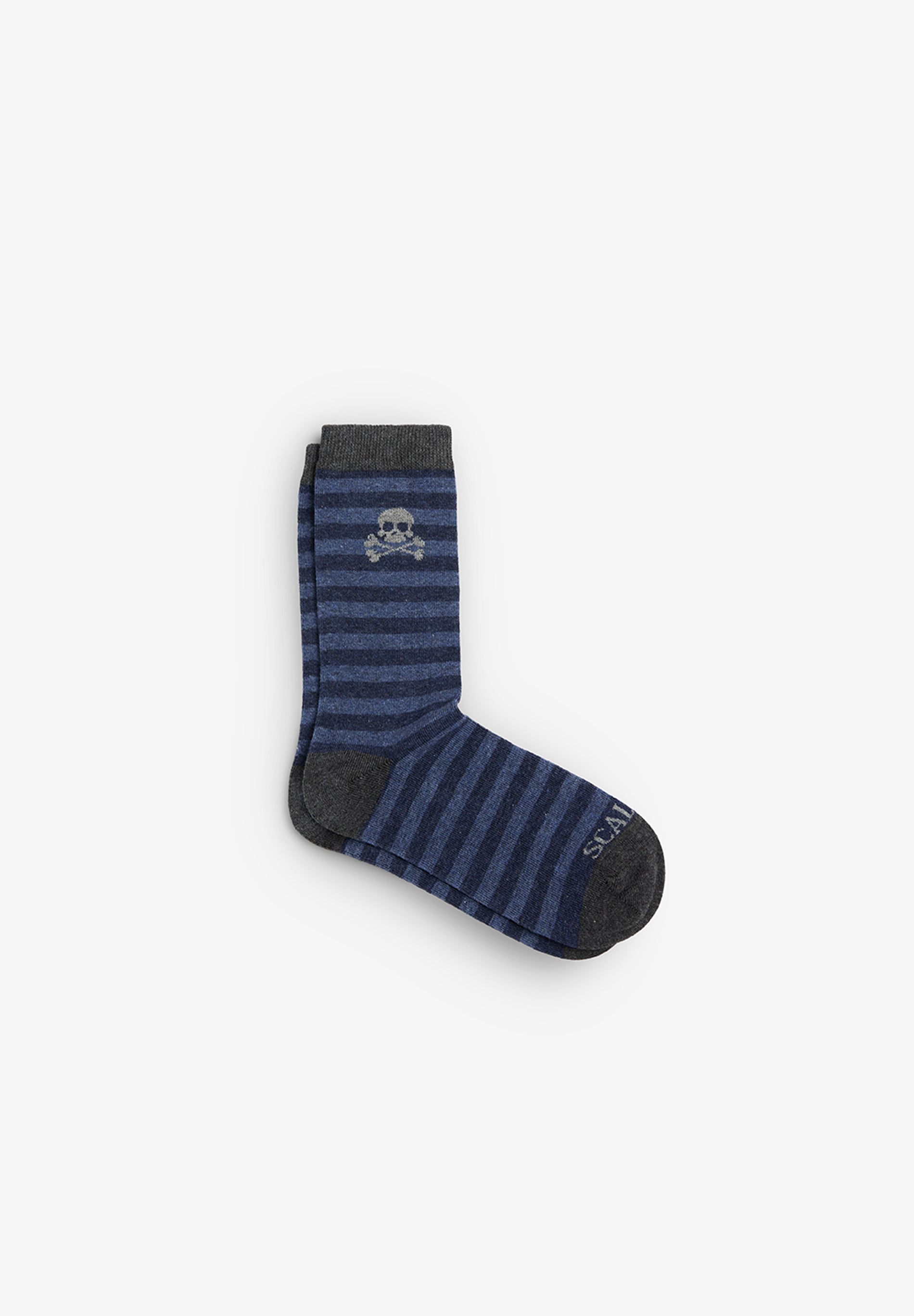 CONTRAST STRIPED SOCKS