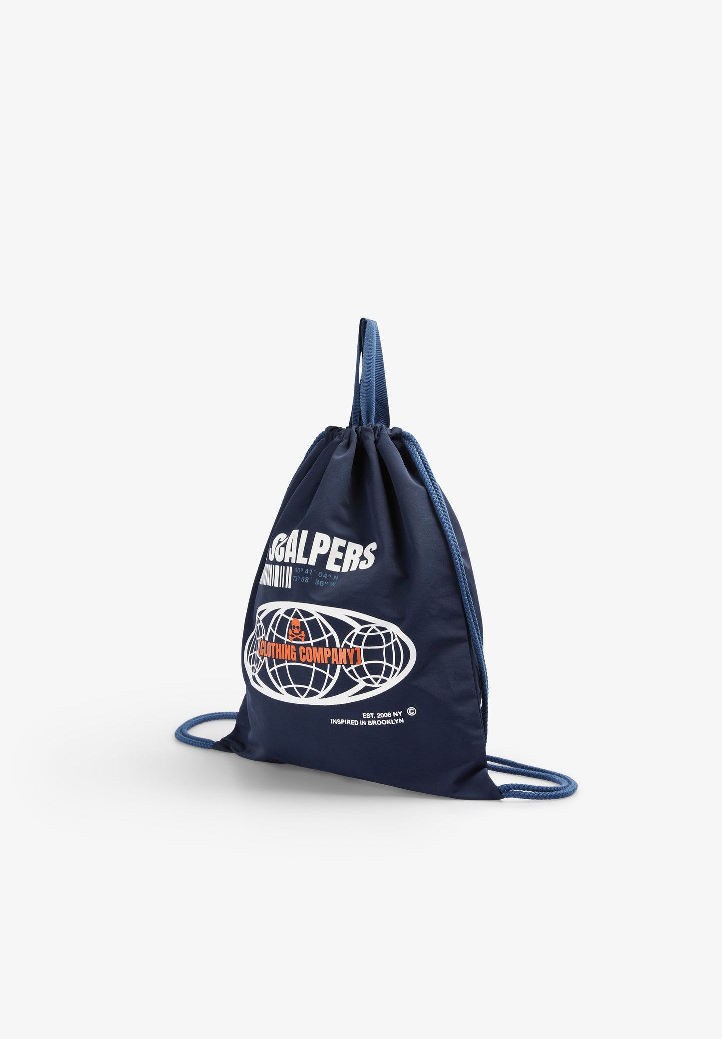 BUCKET BAG BACKPACK WITH PRINTED FRONT