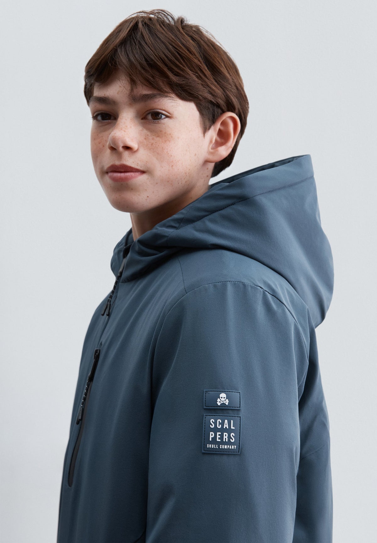 WATER REPELLENT HOODED PARKA