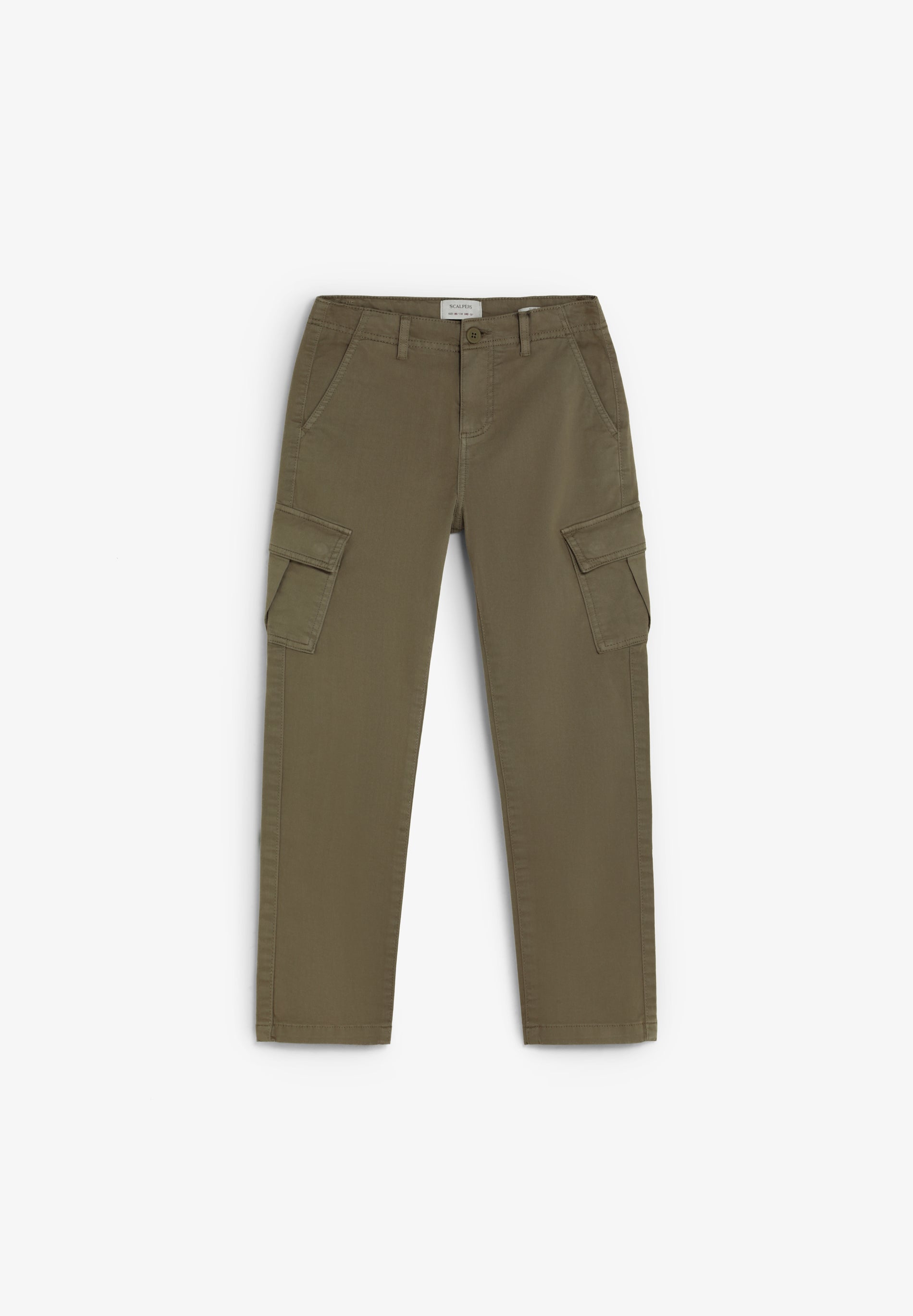 SLIM FIT CARGO TROUSERS