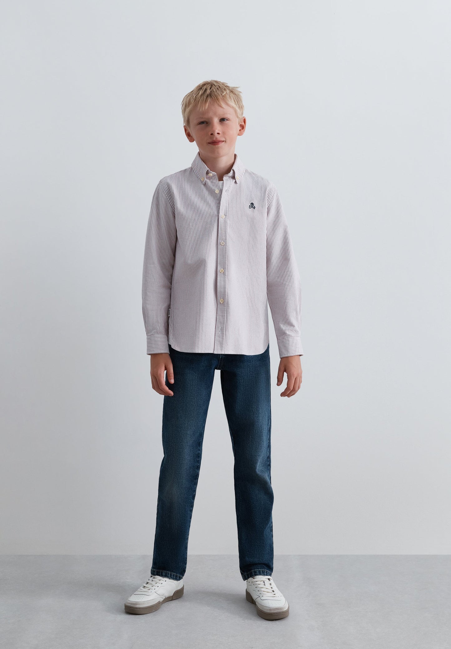 STRIPED OXFORD SHIRT