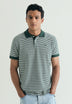 CONTRAST STRIPED POLO SHIRT