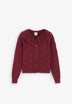 OPENWORK COLLARED CARDIGAN