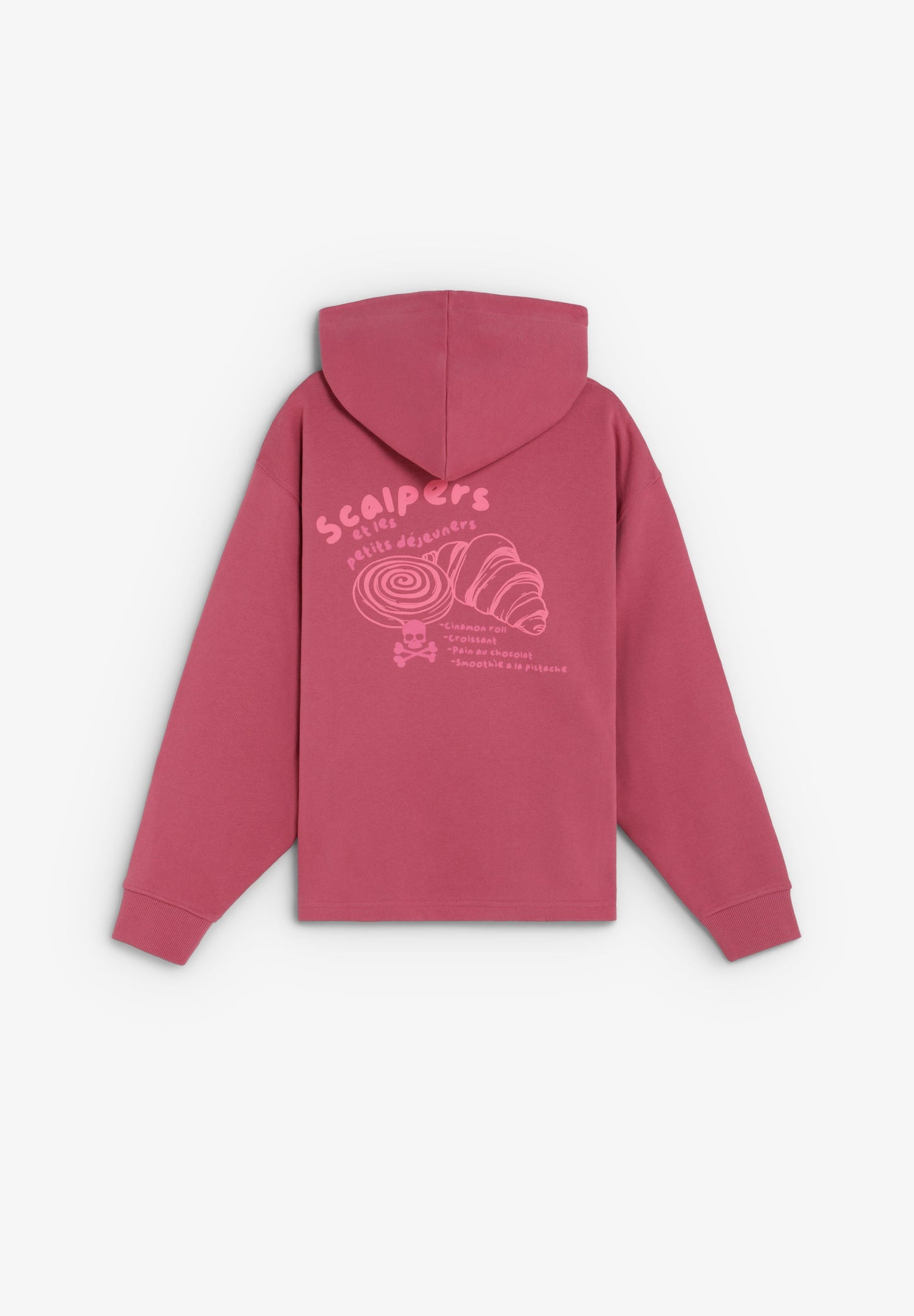 CROISSANT PRINT HOODIE