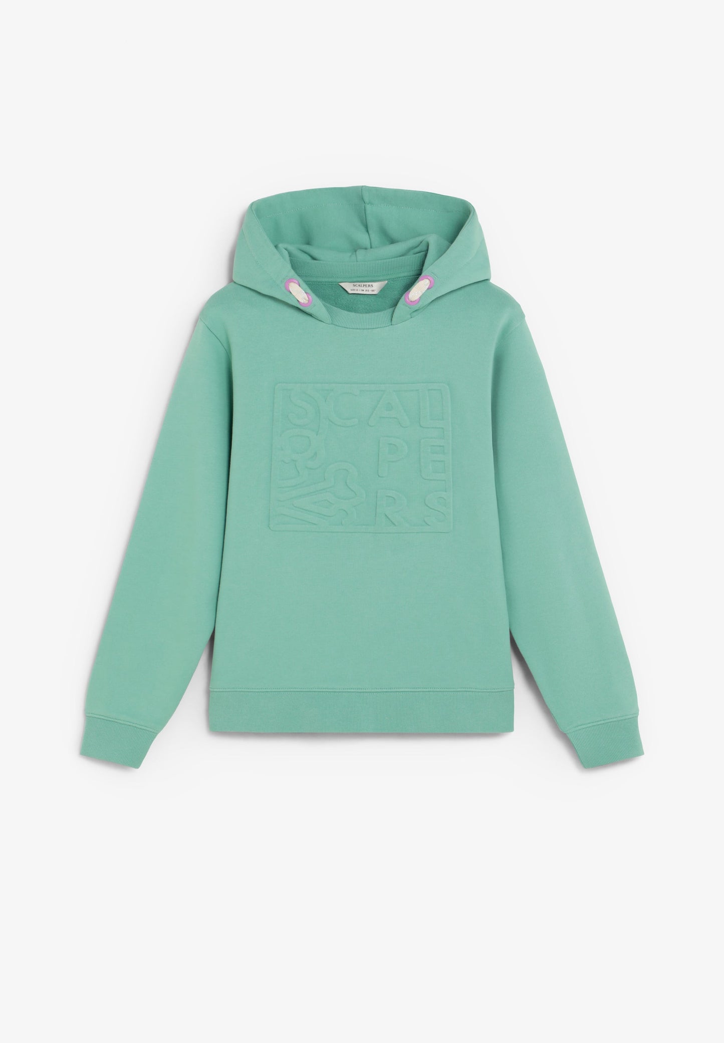 HOODIE WITH EMBOSSED DETAILING