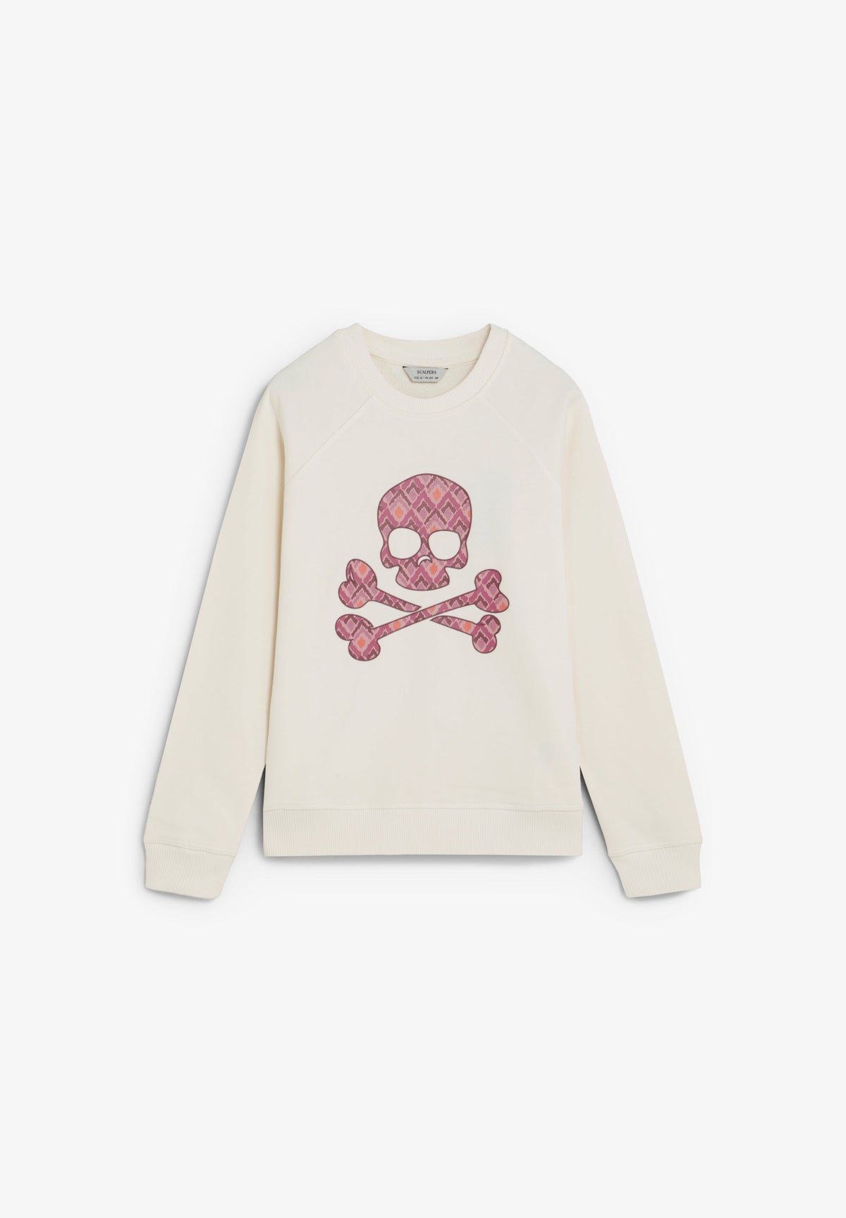 PRINTED SKULL HOODIE