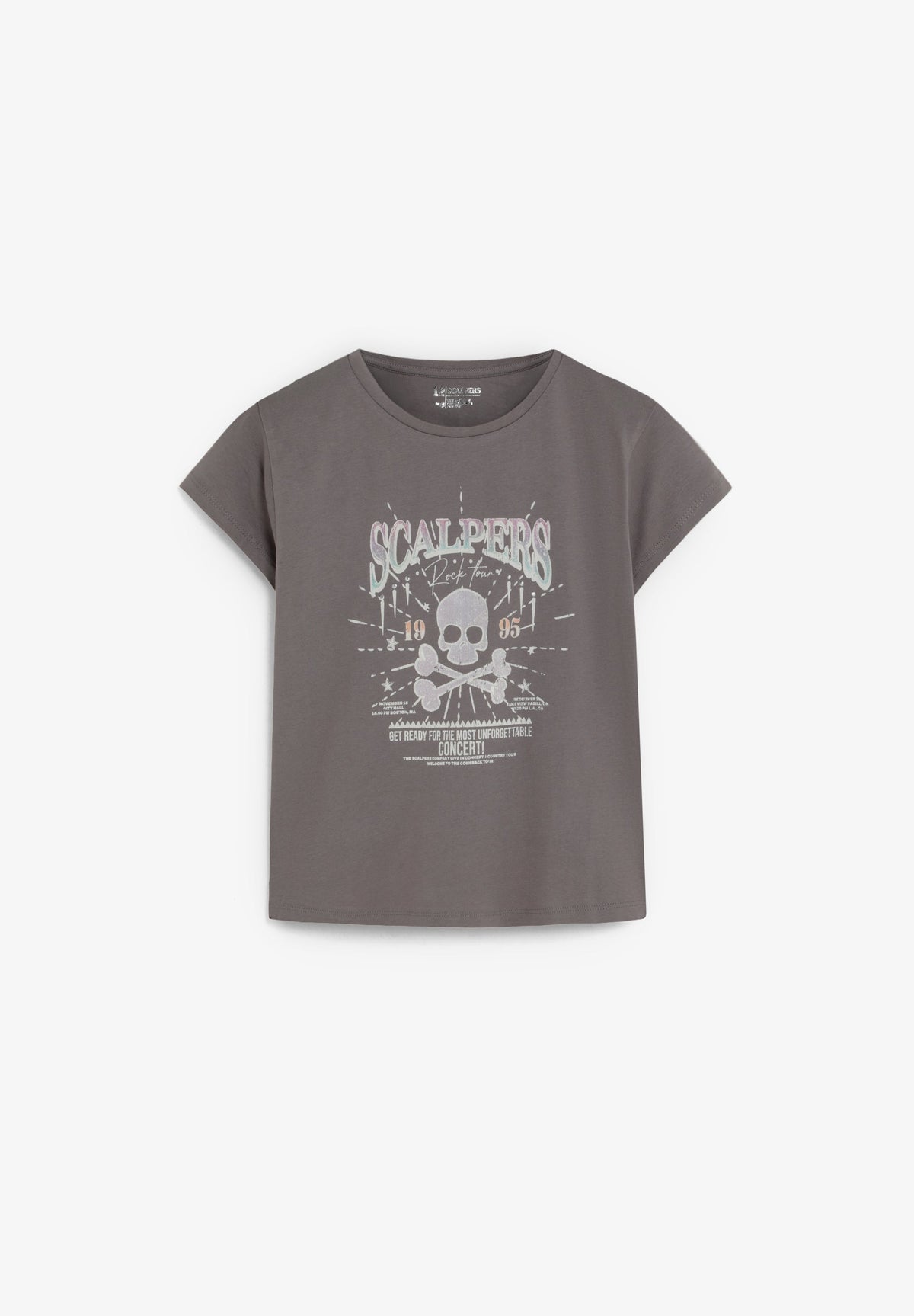 T-SHIRT WITH FRONT PRINT