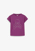 RHINESTONE SKULL T-SHIRT