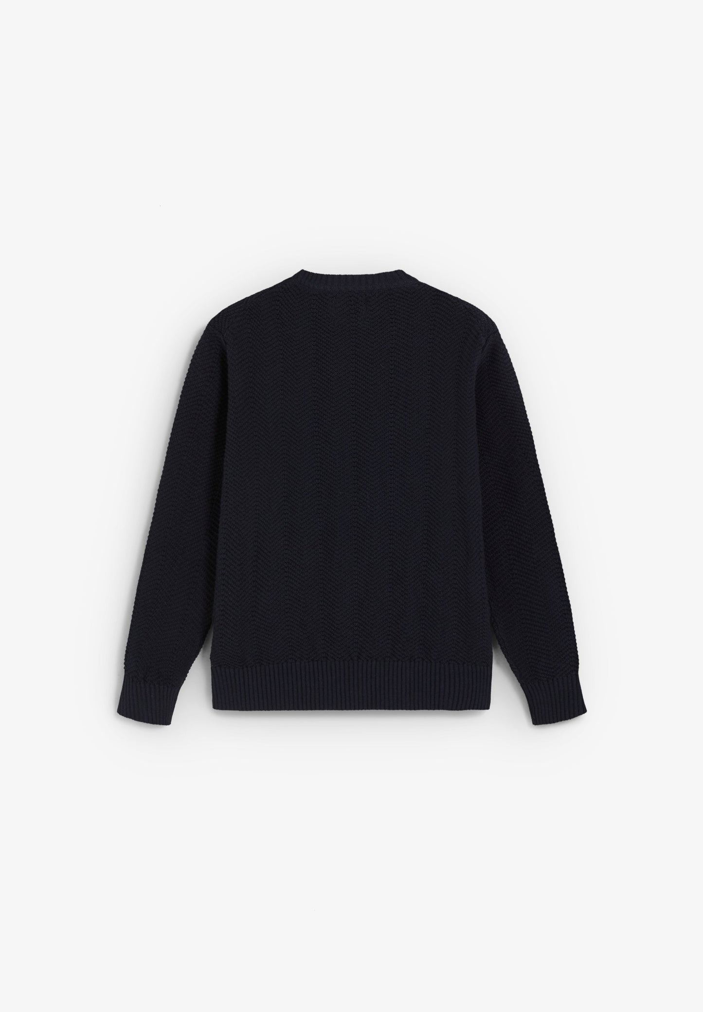 HERRINGBONE KNIT SWEATER