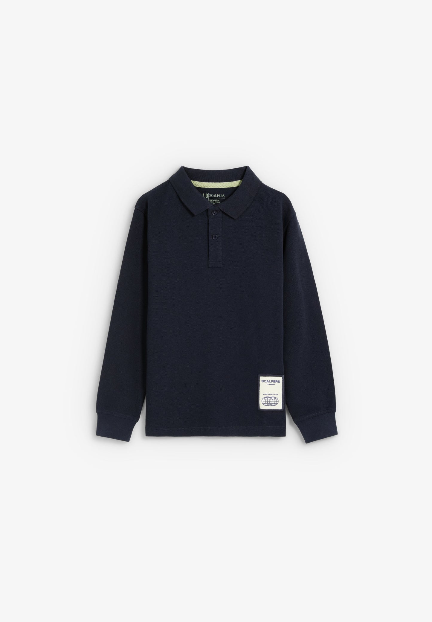 SCBACK SKULL LS POLO KIDS