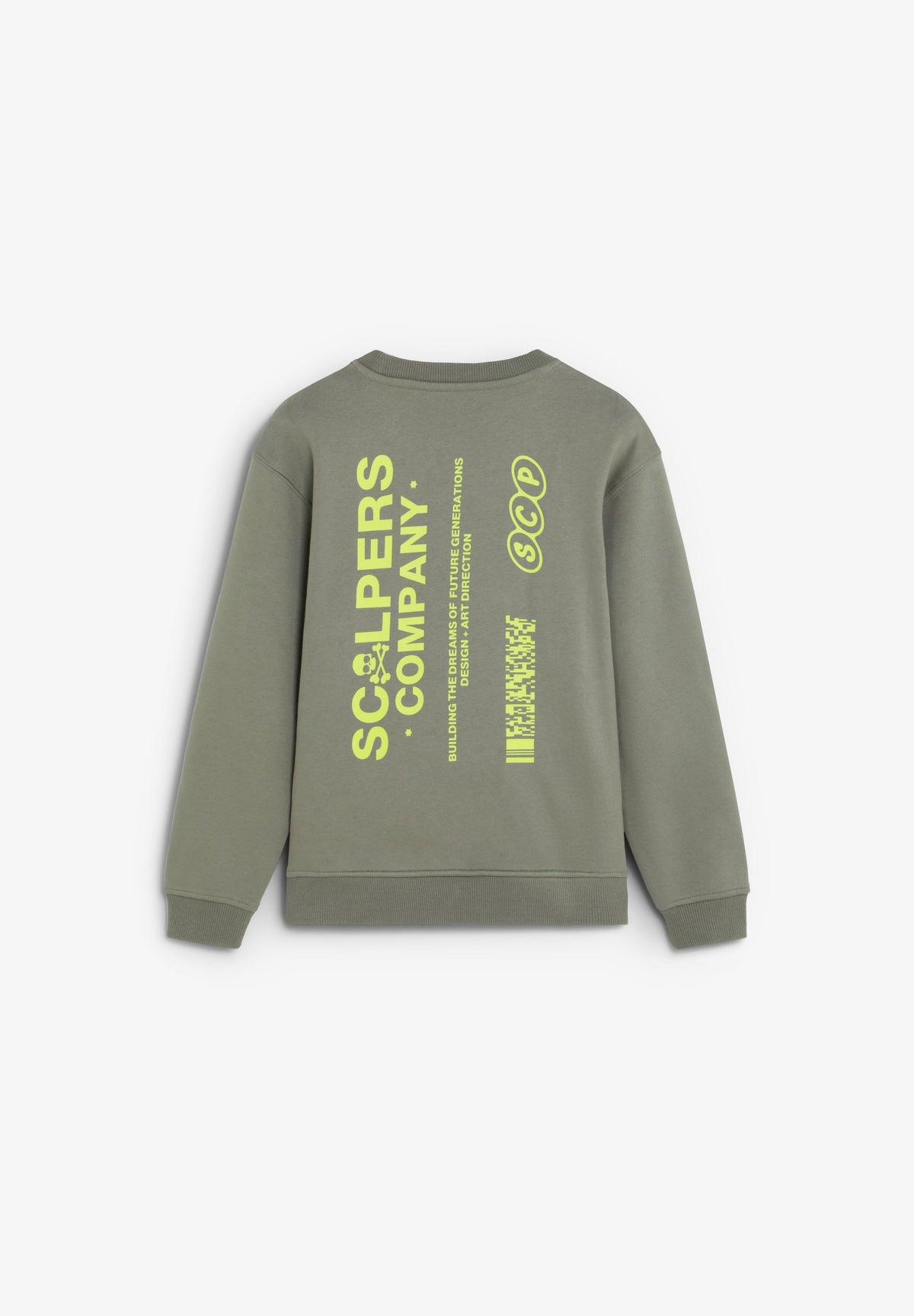 RELAXED FIT CONTRAST PRINT SWEATSHIRT