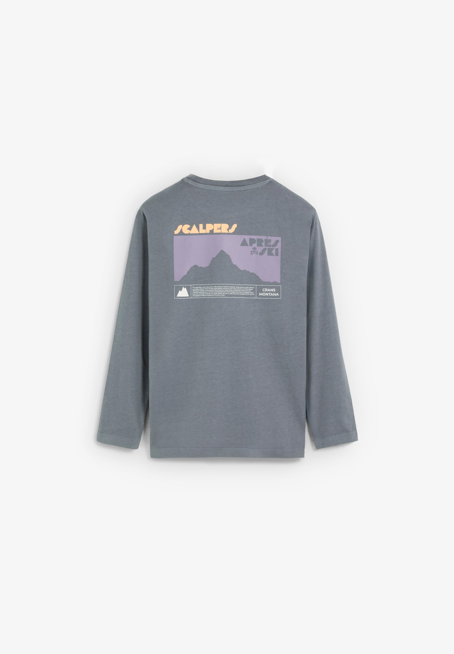 LONG SLEEVE PRINTED T-SHIRT