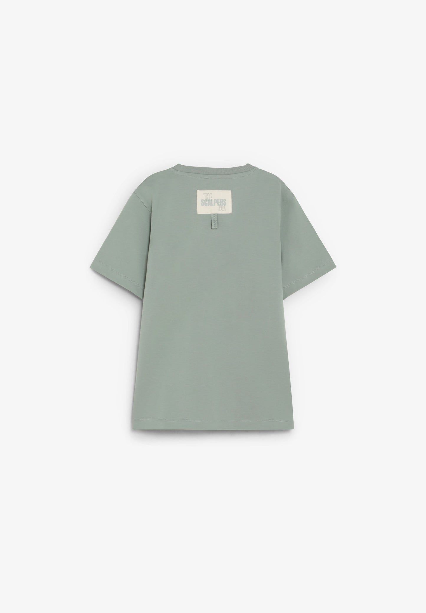 PRINTED T-SHIRT WITH BACK DETAIL