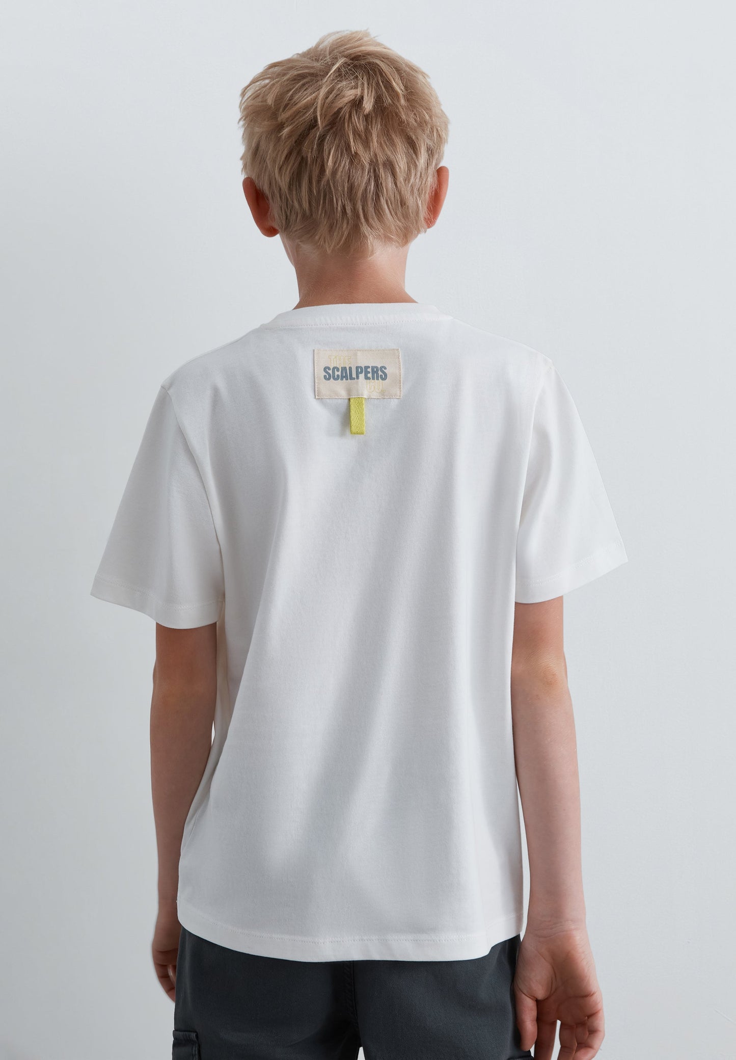 PRINTED T-SHIRT WITH BACK DETAIL