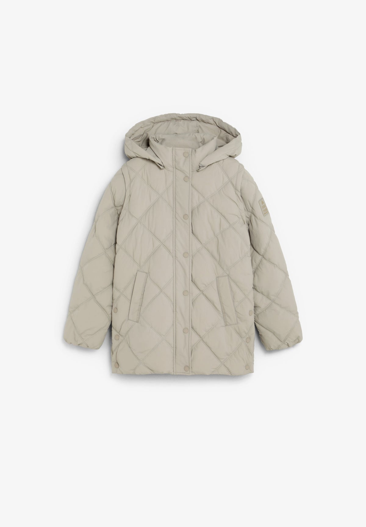 DETACHABLE PADDED COAT