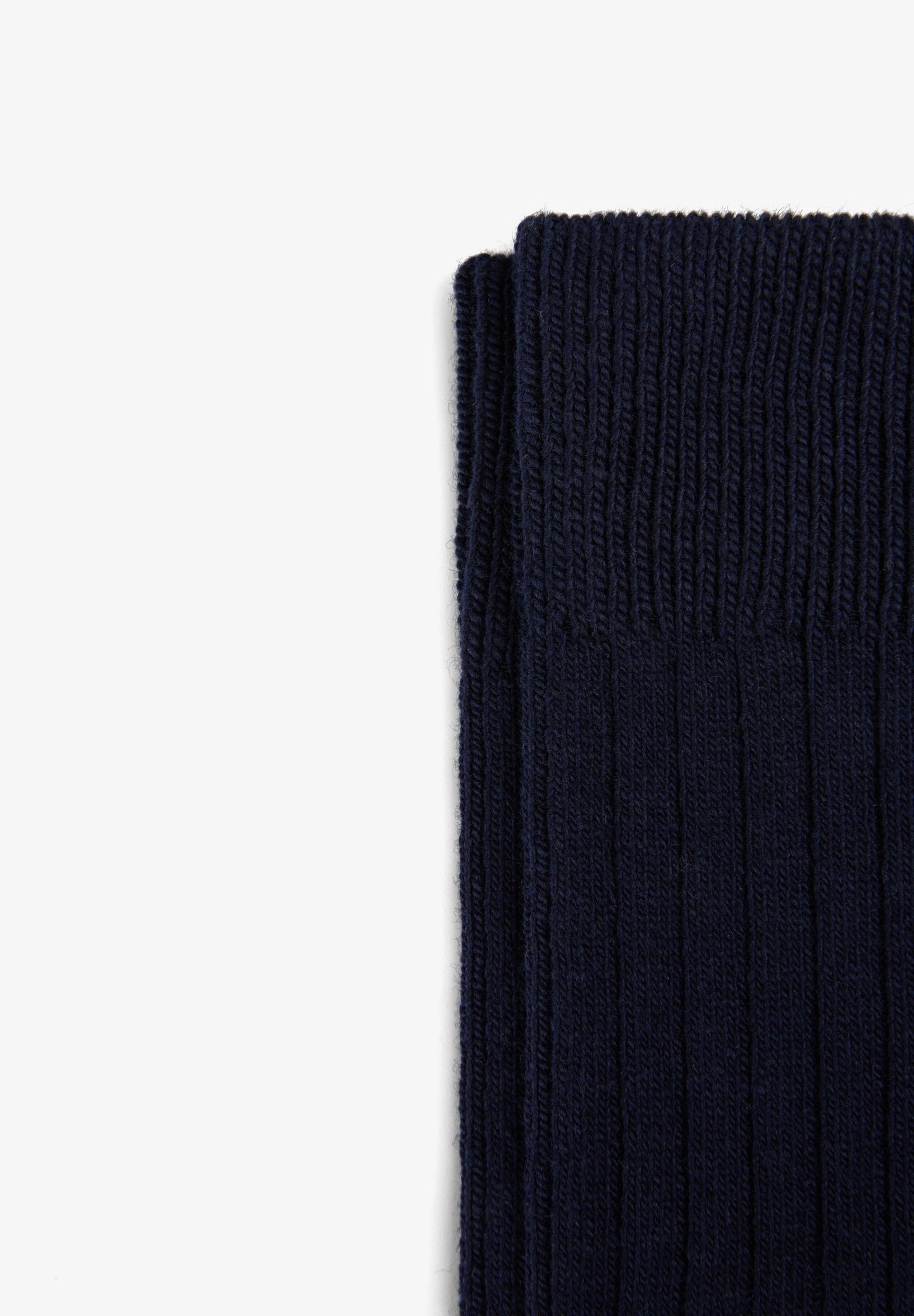 MID-CALF RIBBED SOCKS