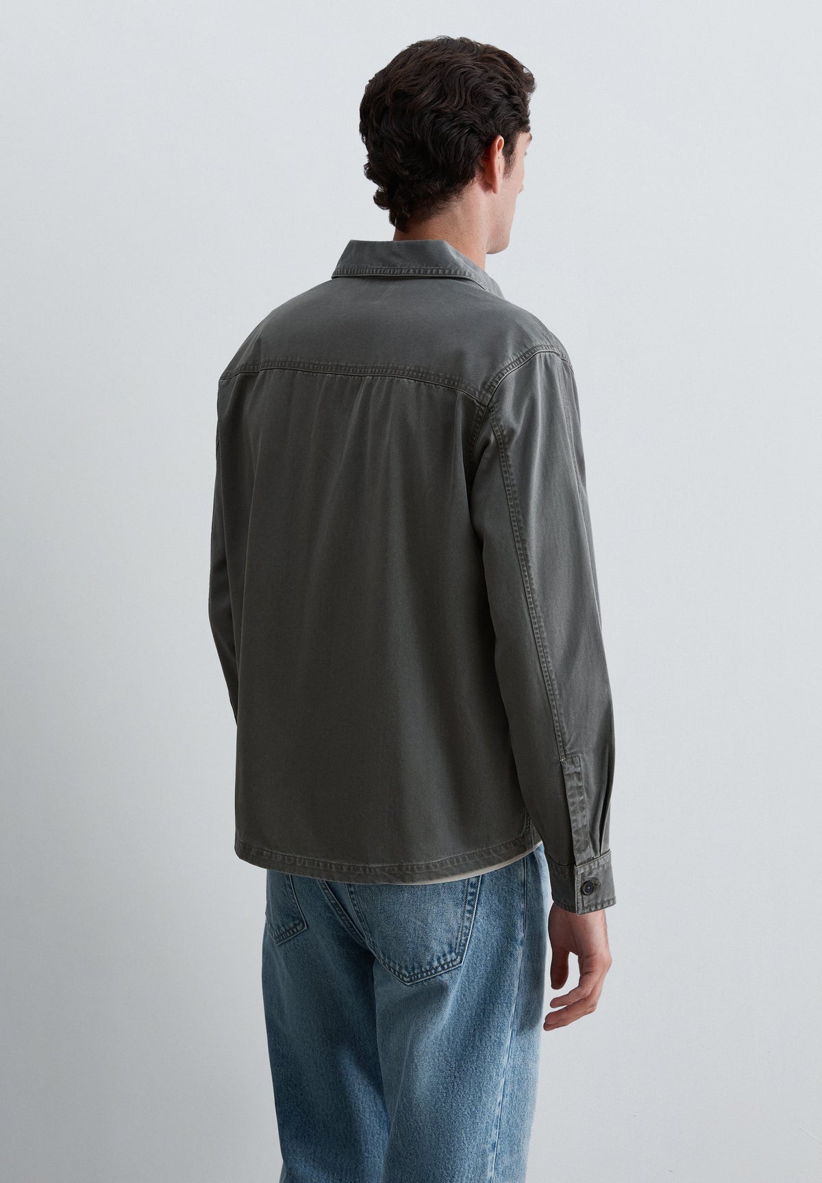 MILITARY OVERSHIRT WITH POCKETS