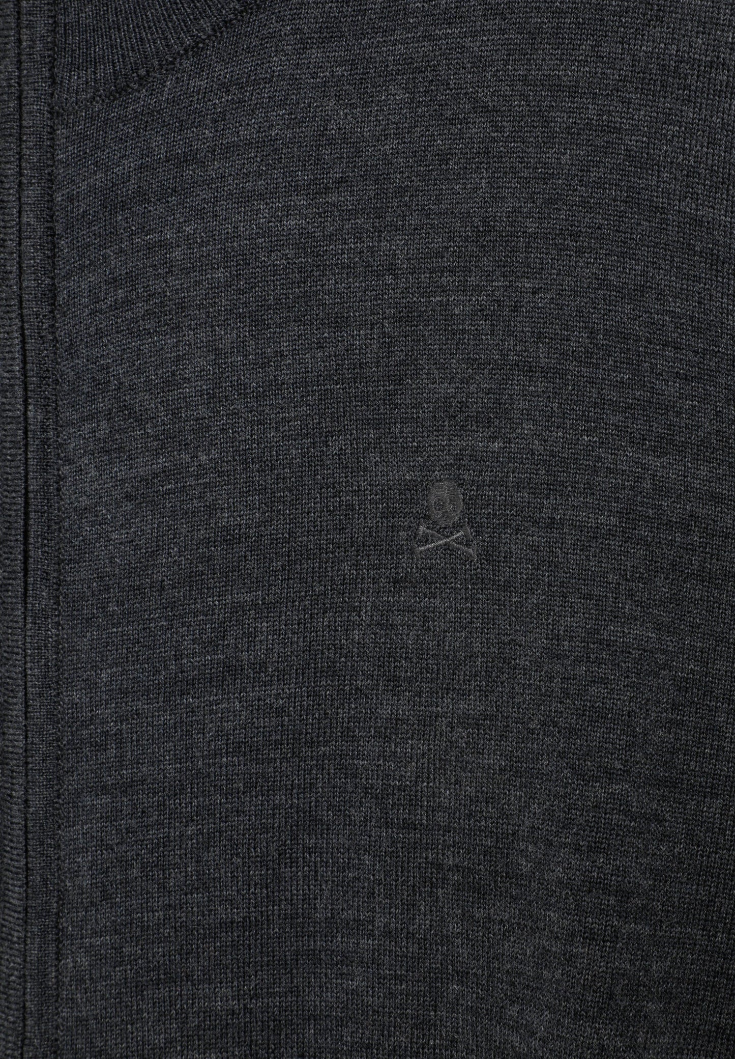 ZIP-UP WOOL CARDIGAN