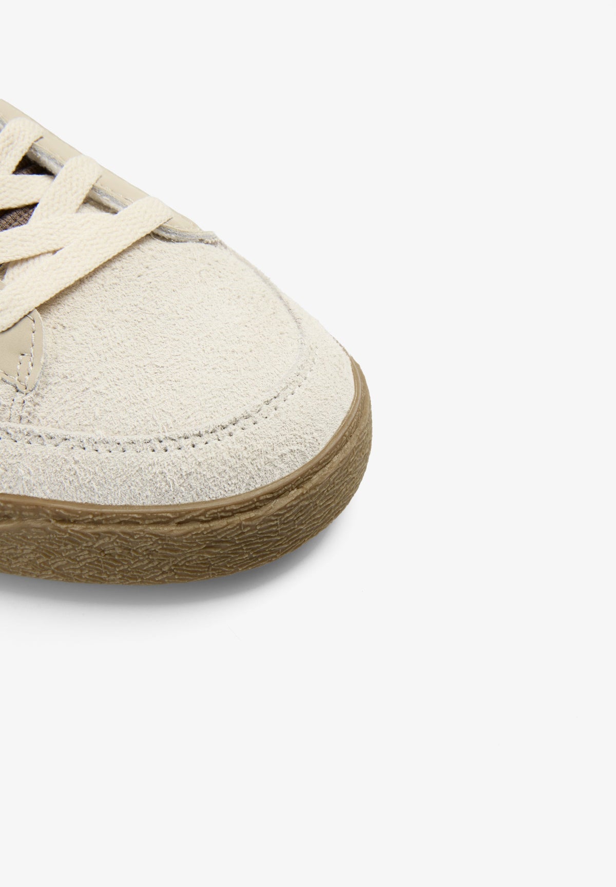 SUEDE SNEAKERS WITH CONTRAST SOLES
