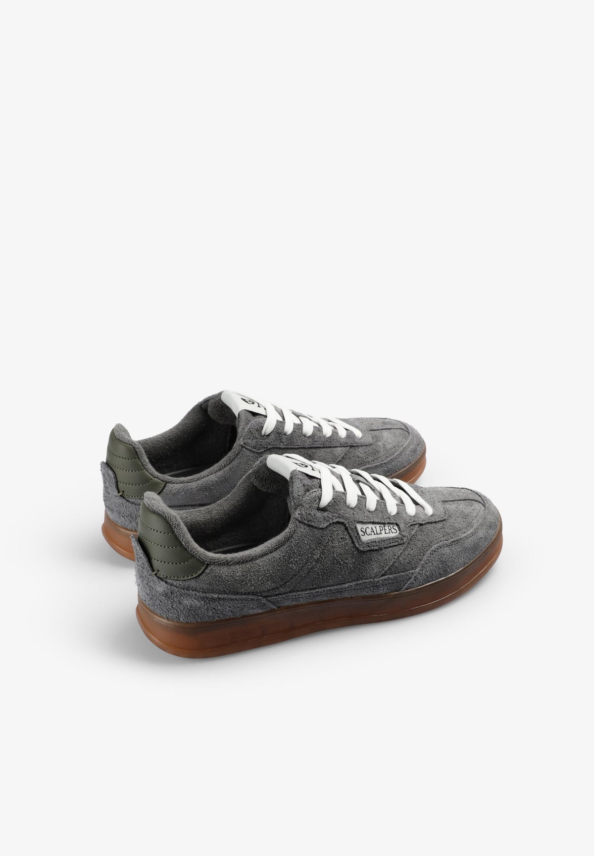 SCNUMICO SUEDE SKULL SNEAKERS