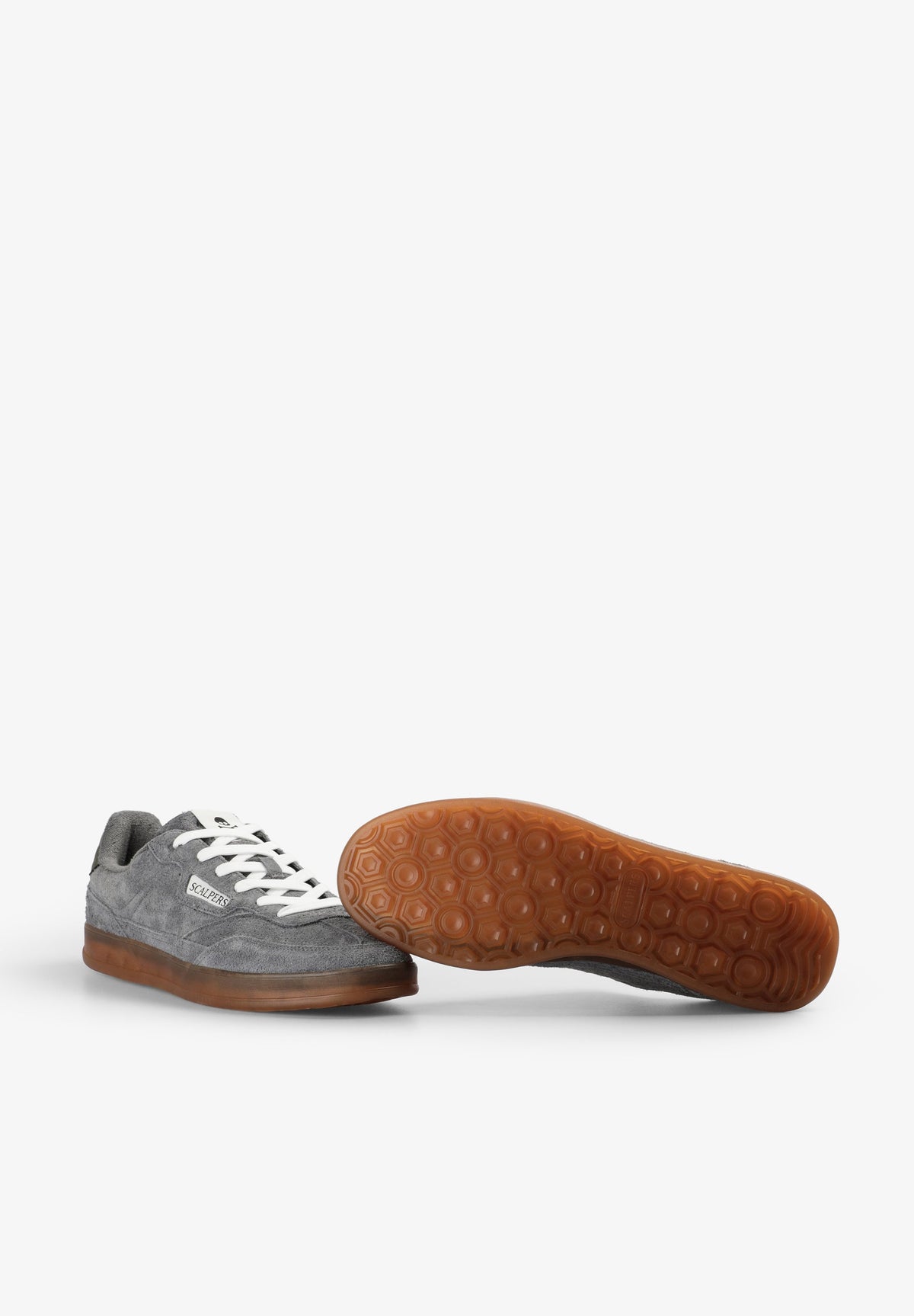 SCNUMICO SUEDE SKULL SNEAKERS