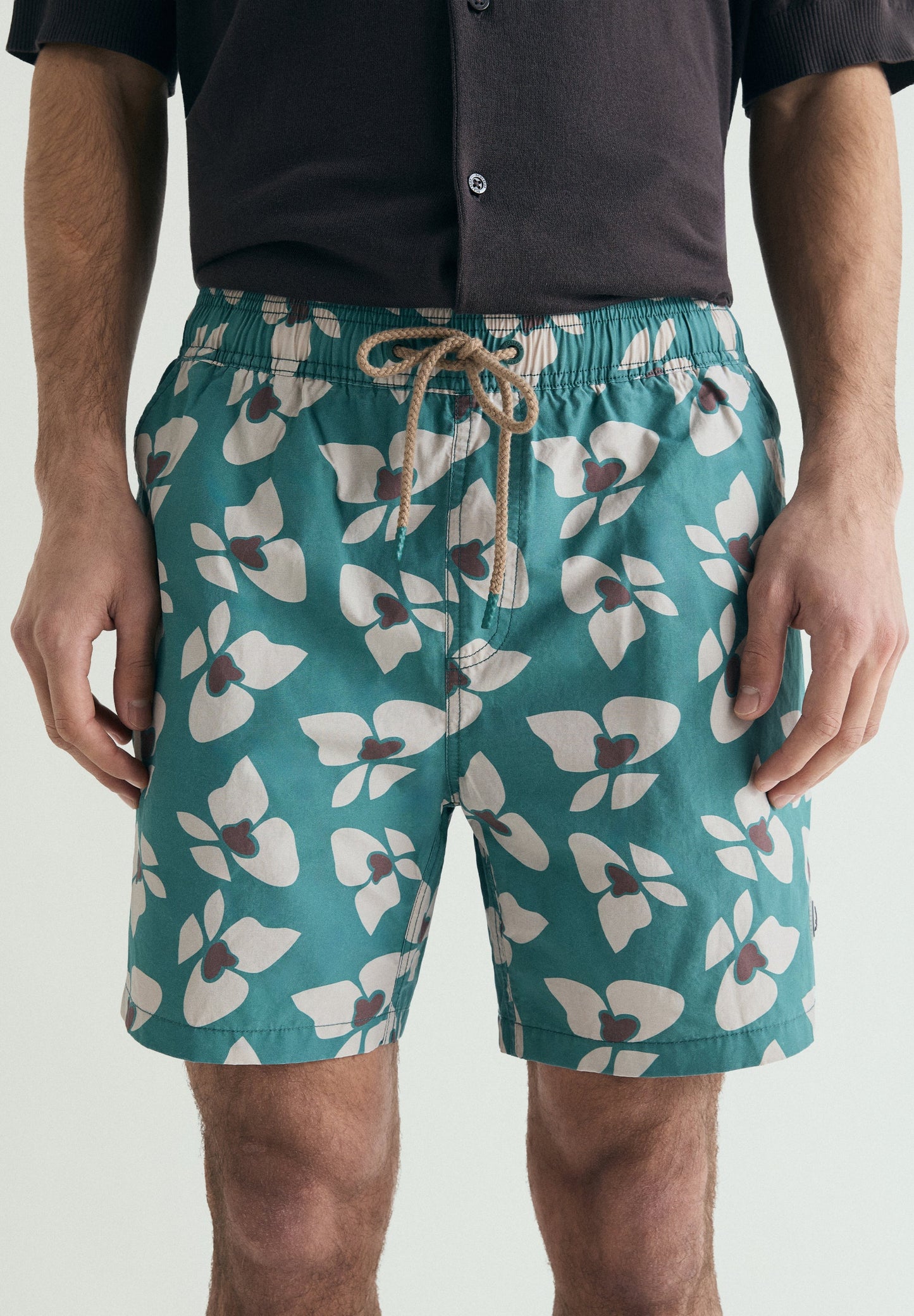 PRINTED SWIMMING TRUNKS