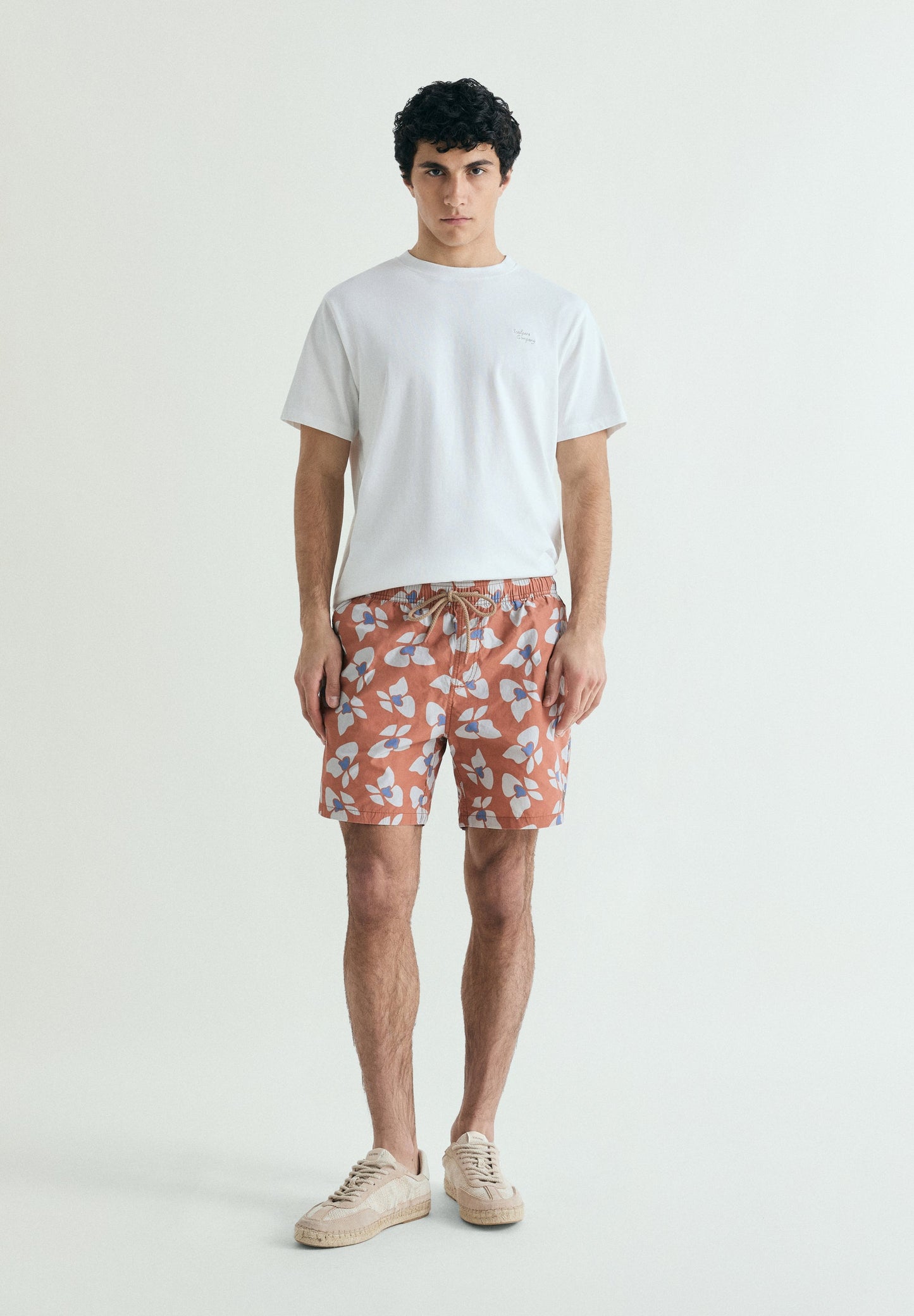 PRINTED SWIMMING TRUNKS