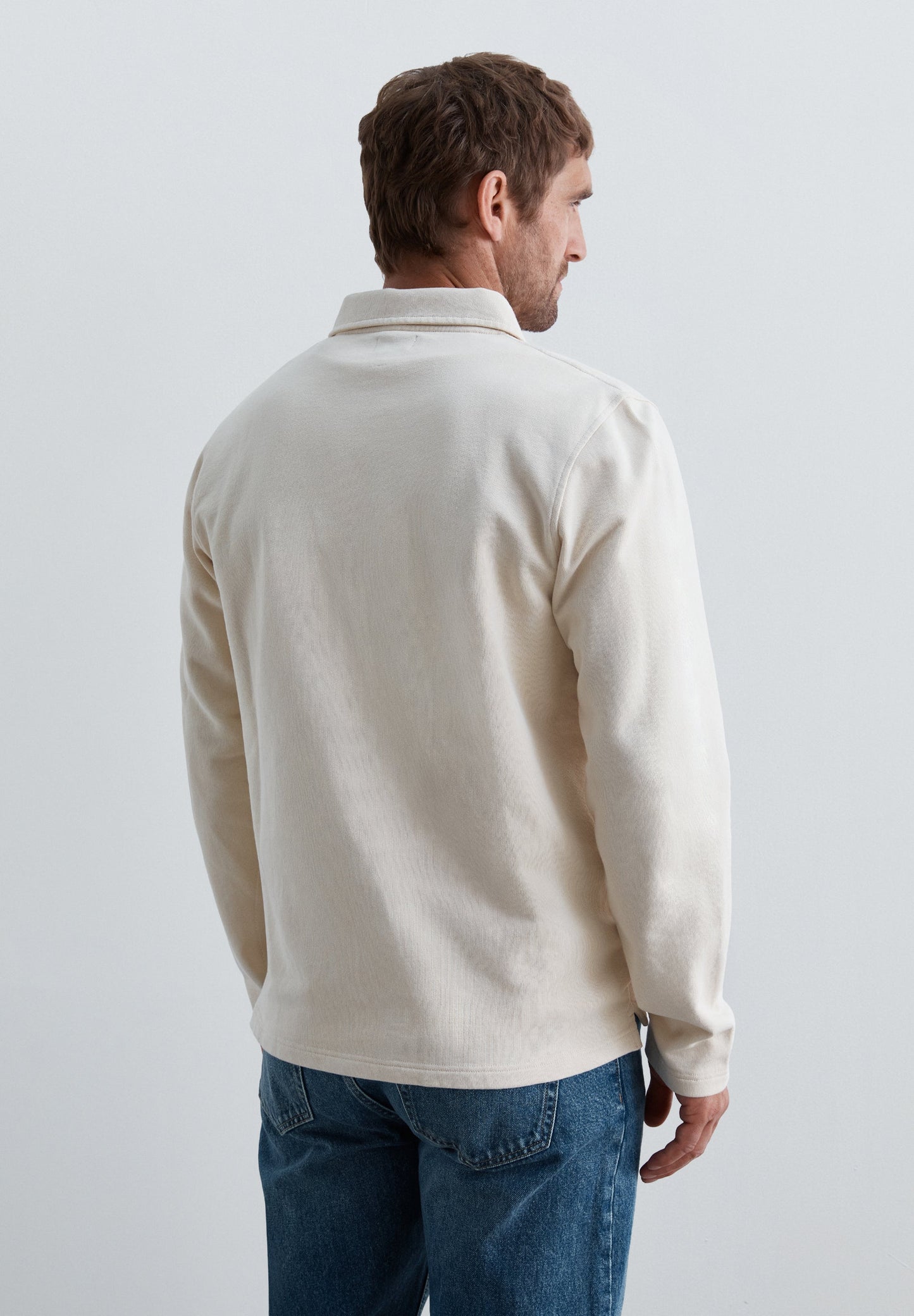POLO NECK SWEATSHIRT