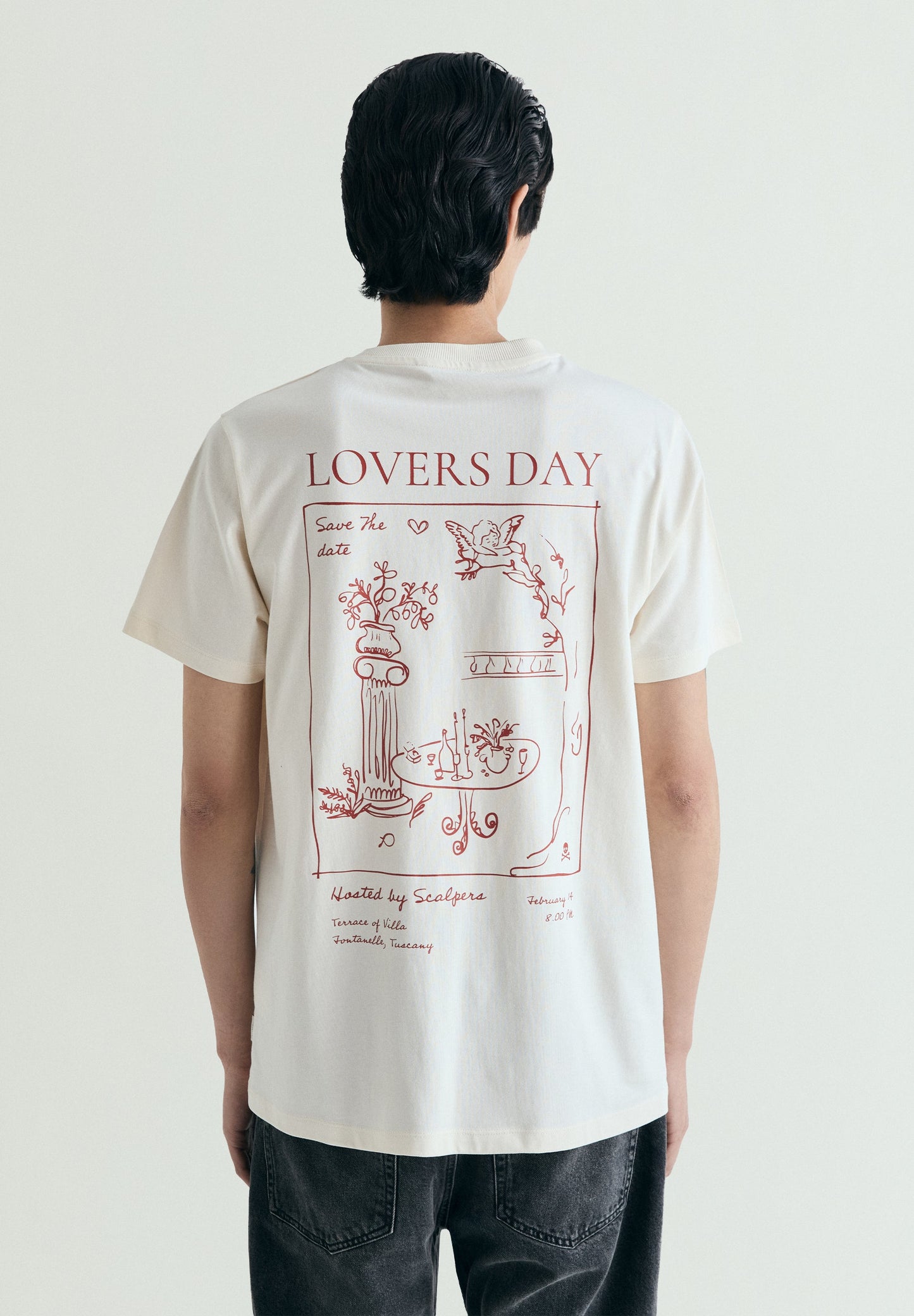 CAMISETA PRINT LOVERS DAY - Scalpers