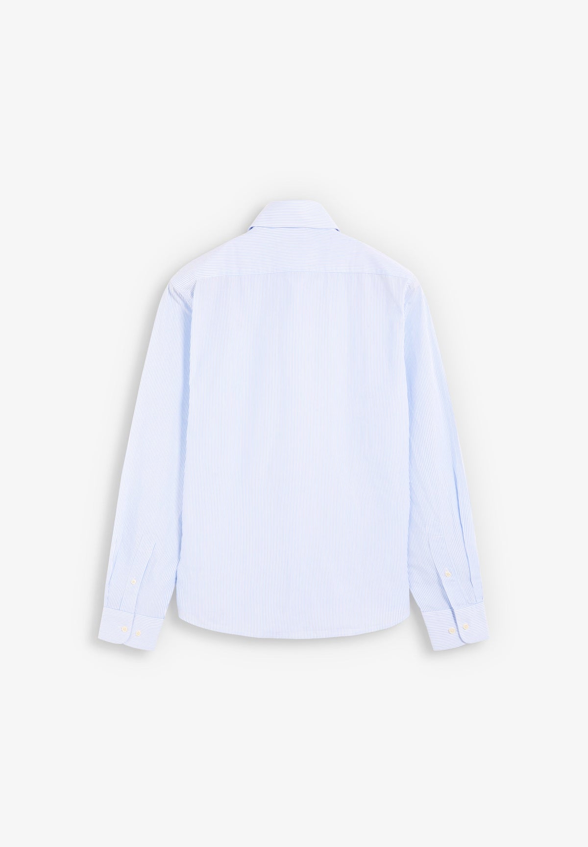 MICRO-STRIPE SHIRT WITH CUTAWAY COLLAR