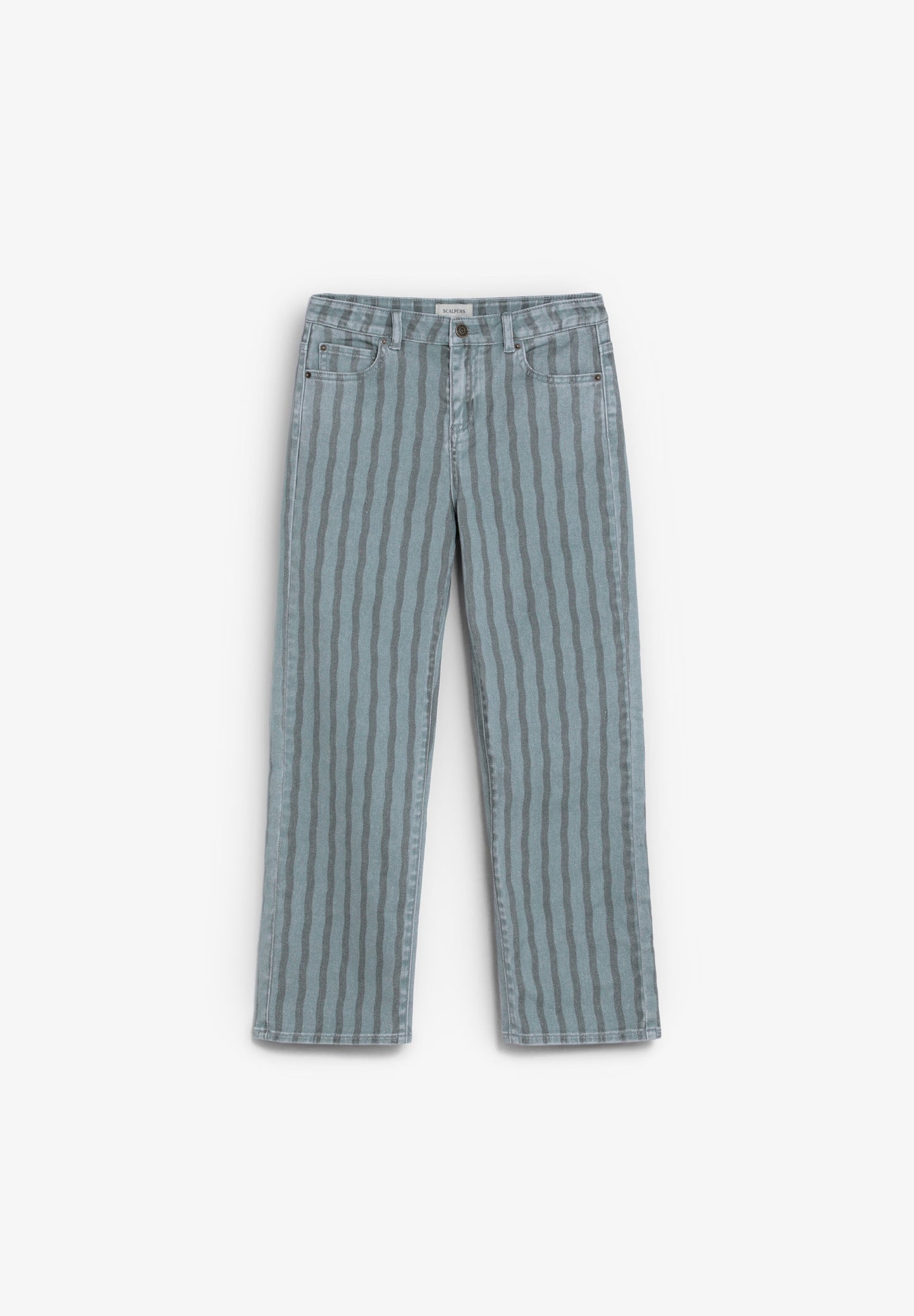 SCALLOPED JEANS