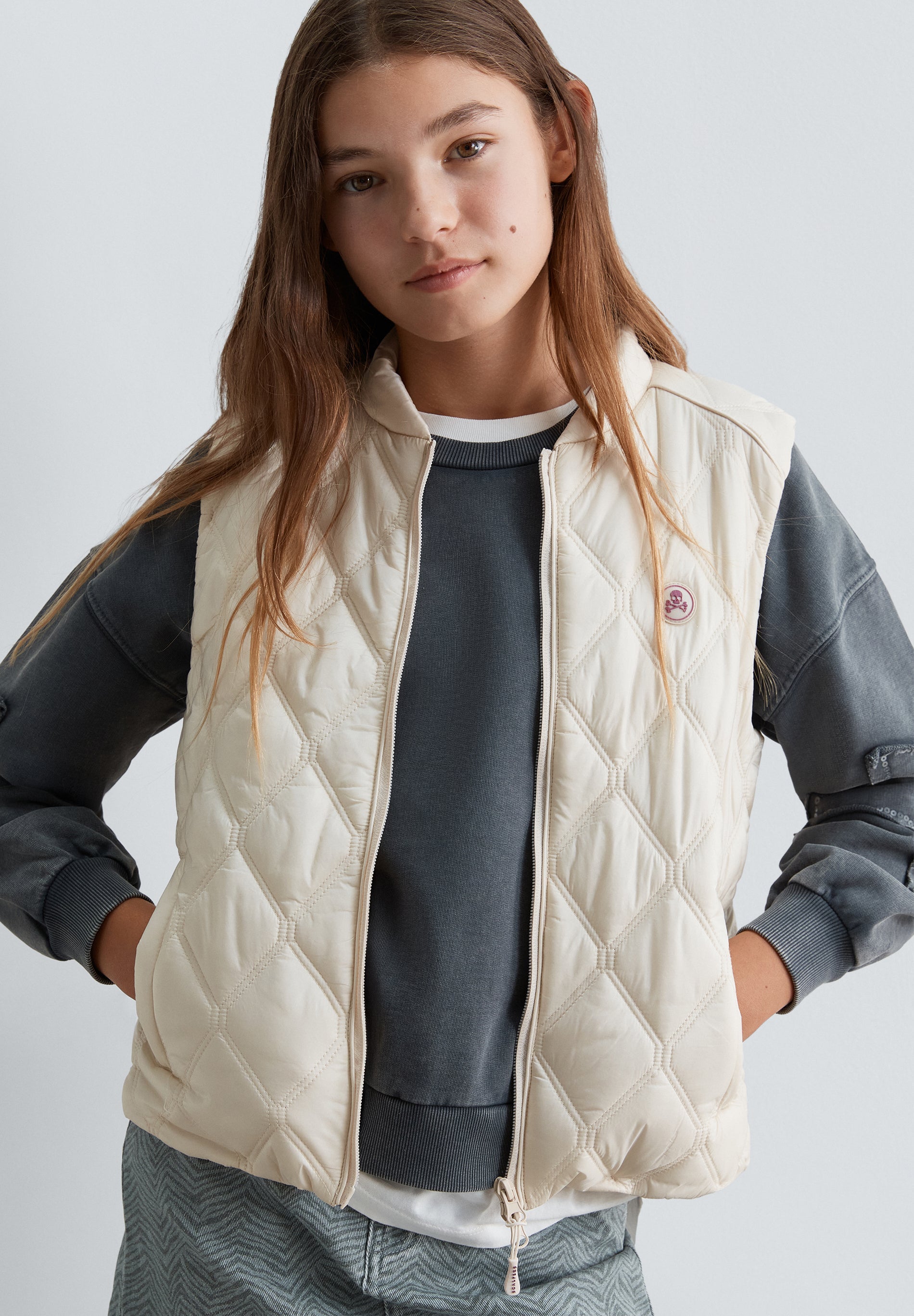 WATER-REPELLENT QUILTED WAISTCOAT