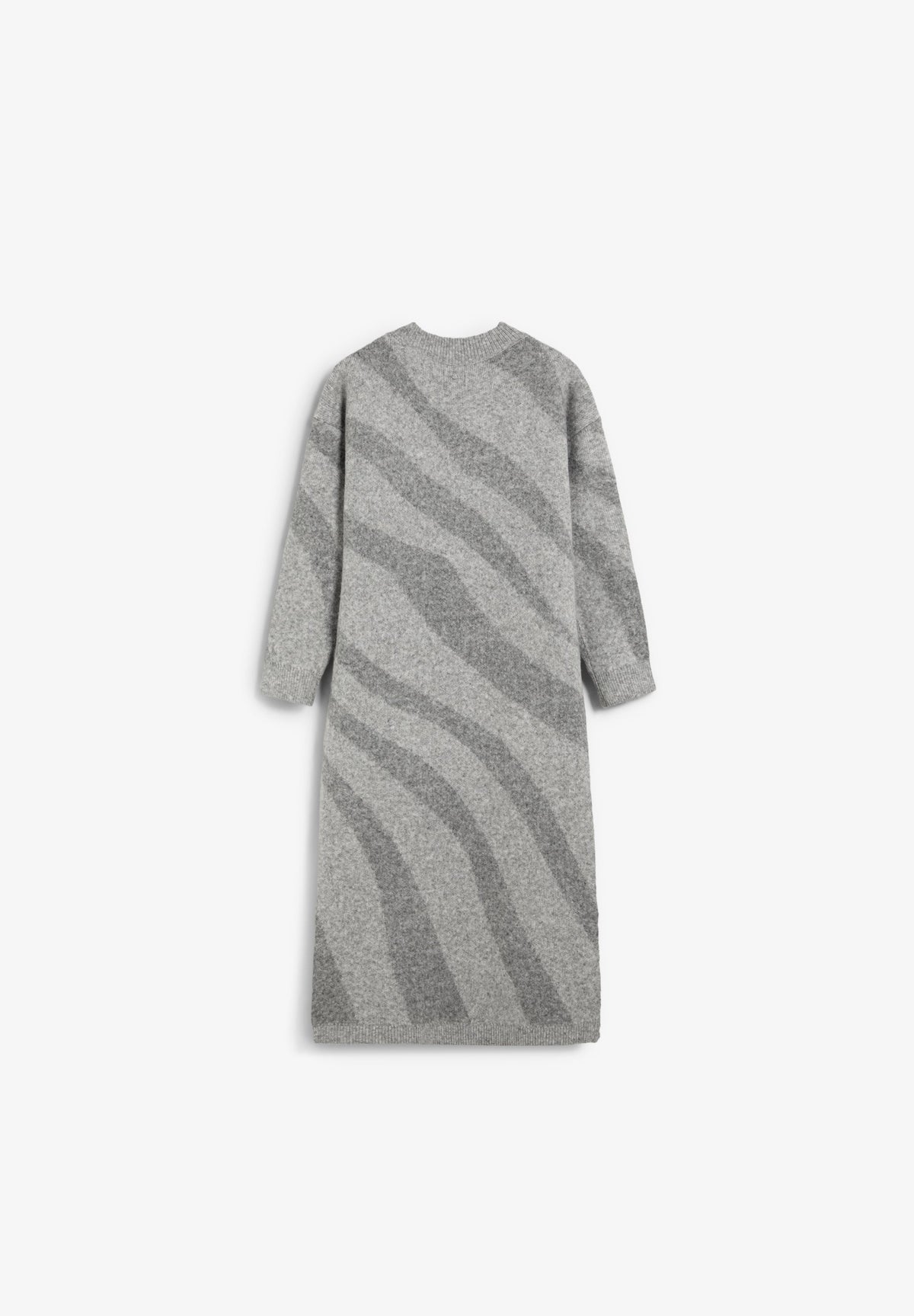 ANIMAL PRINT KNIT DRESS