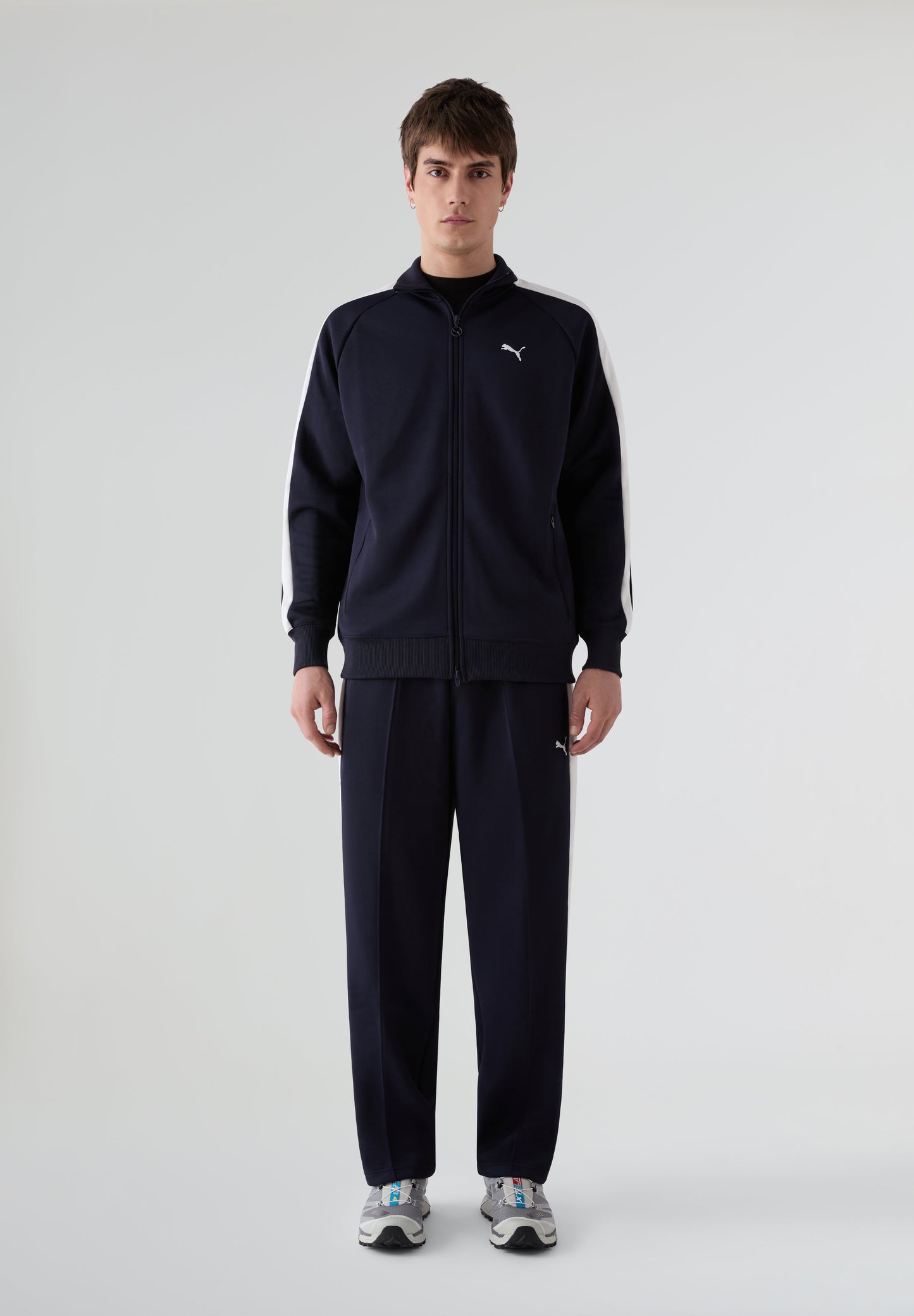 ANIMAL PRINT LEATHER SNEAKERS