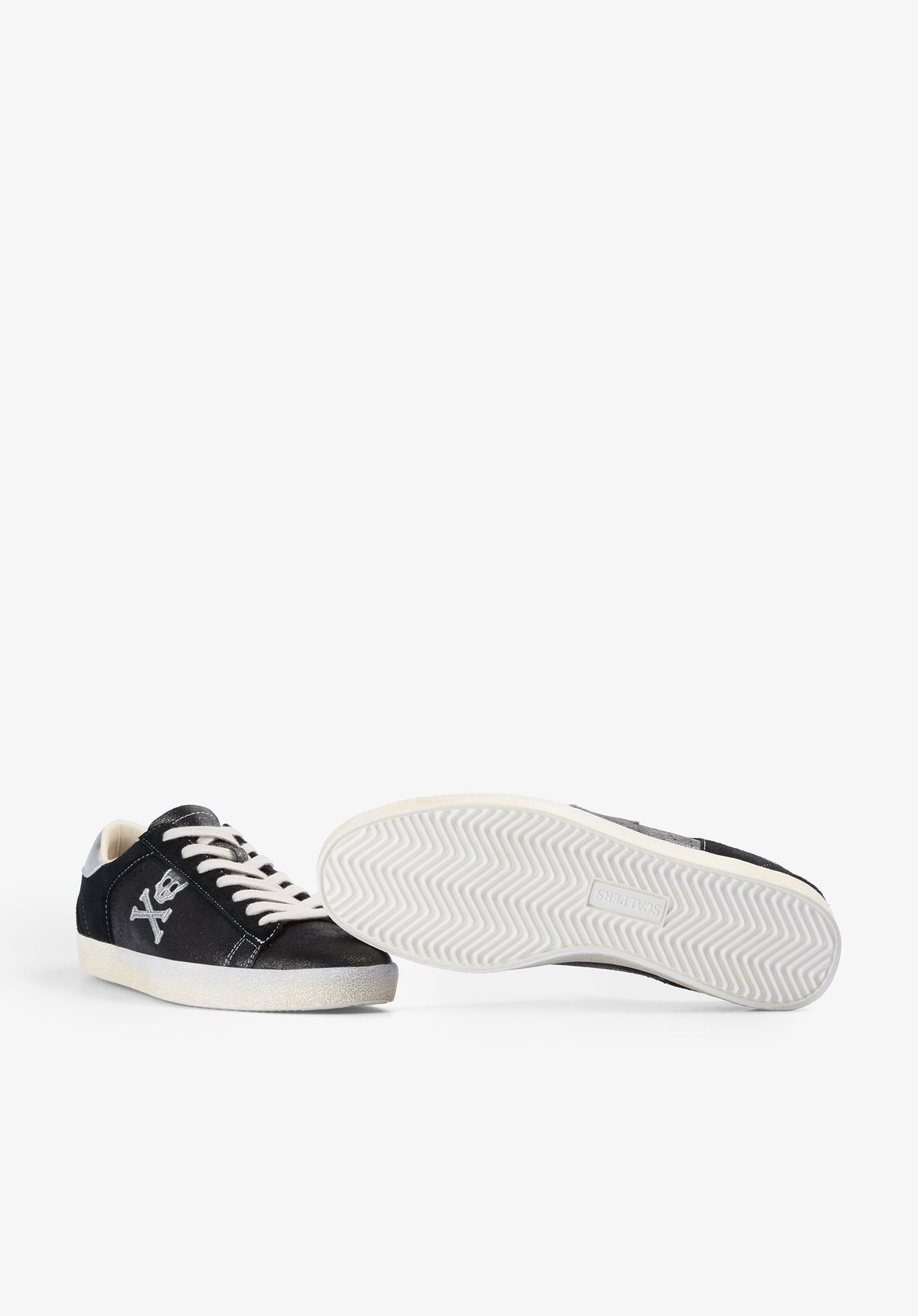 SCHENRY METALLIC SNEAKERS