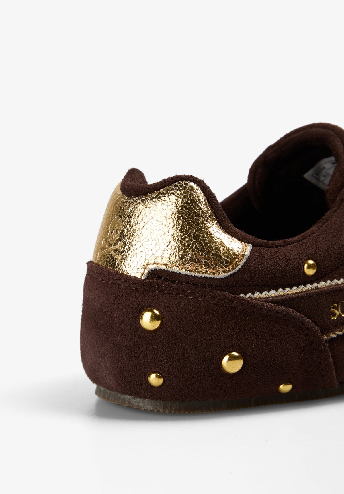 STUDDED SUEDE SNEAKERS