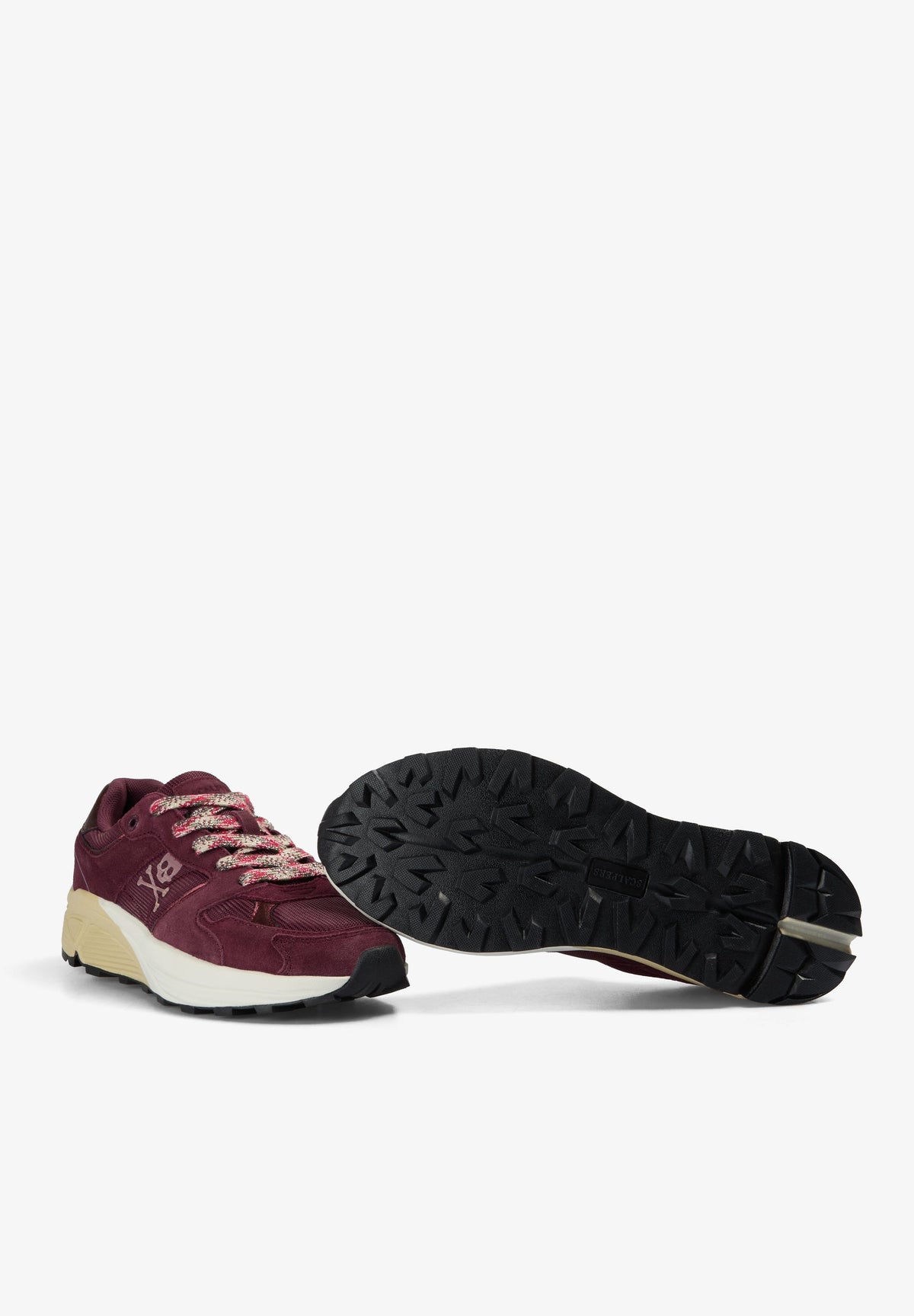 CONTRAST SOLE SNEAKERS