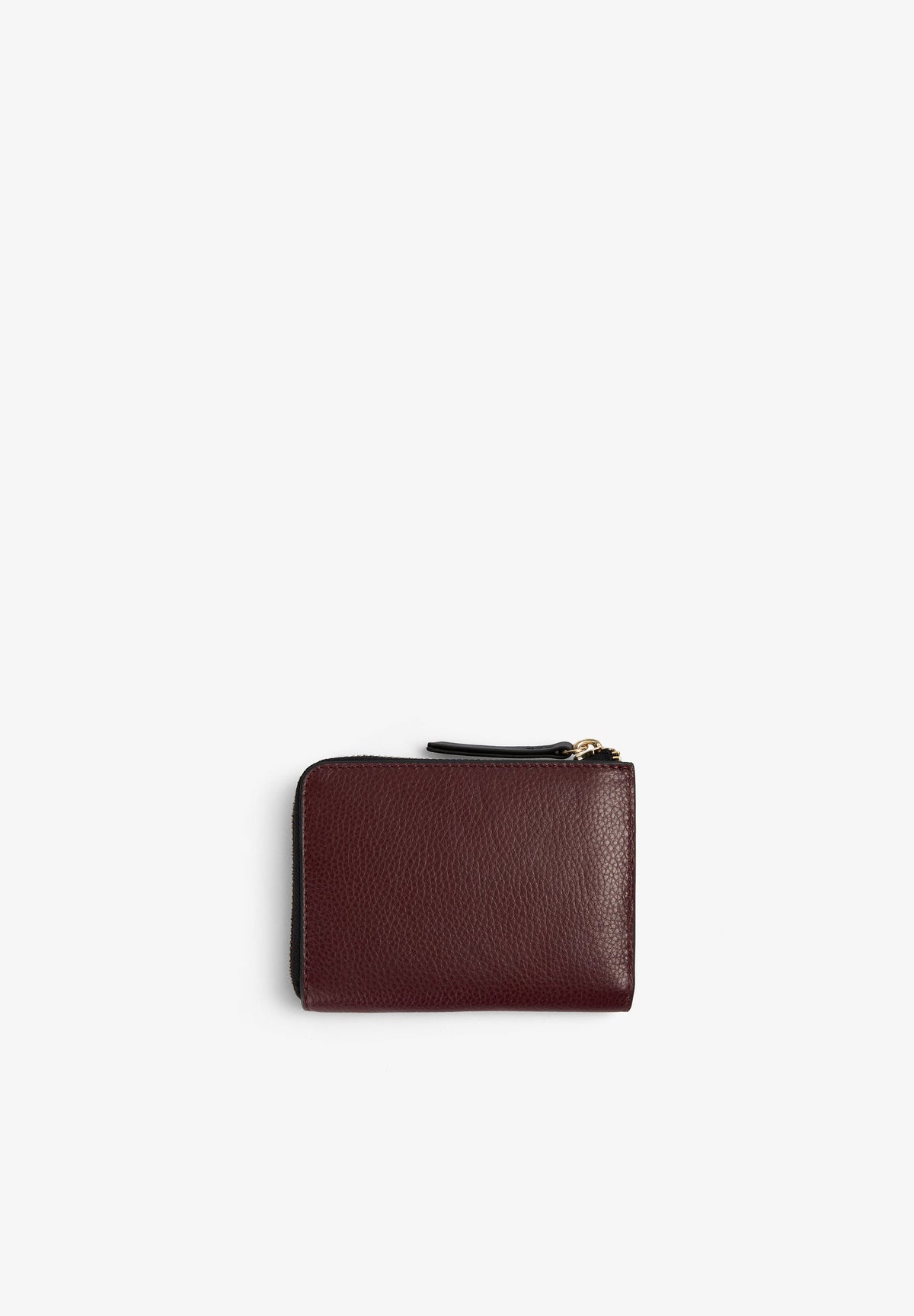 LEATHER COIN PURSE WITH ZIP