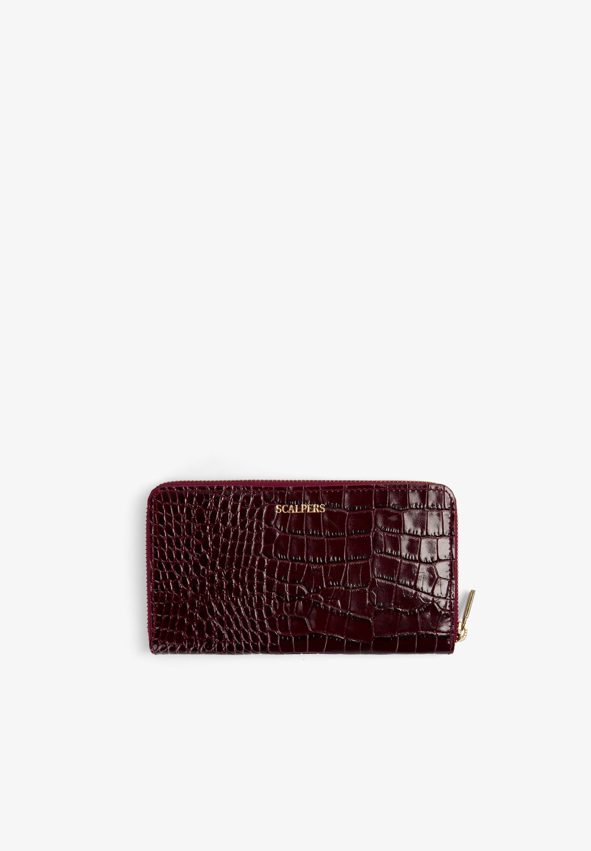 EMBOSSED LEATHER WALLET
