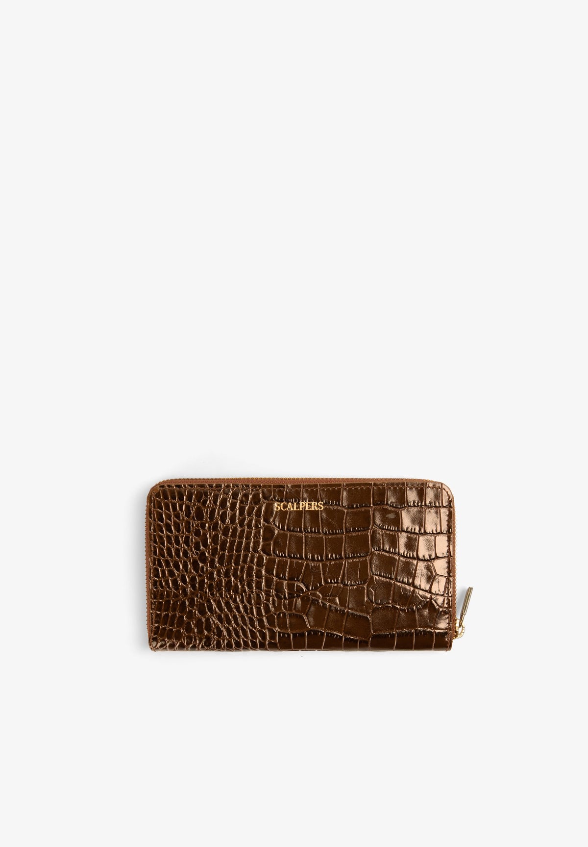 EMBOSSED LEATHER WALLET