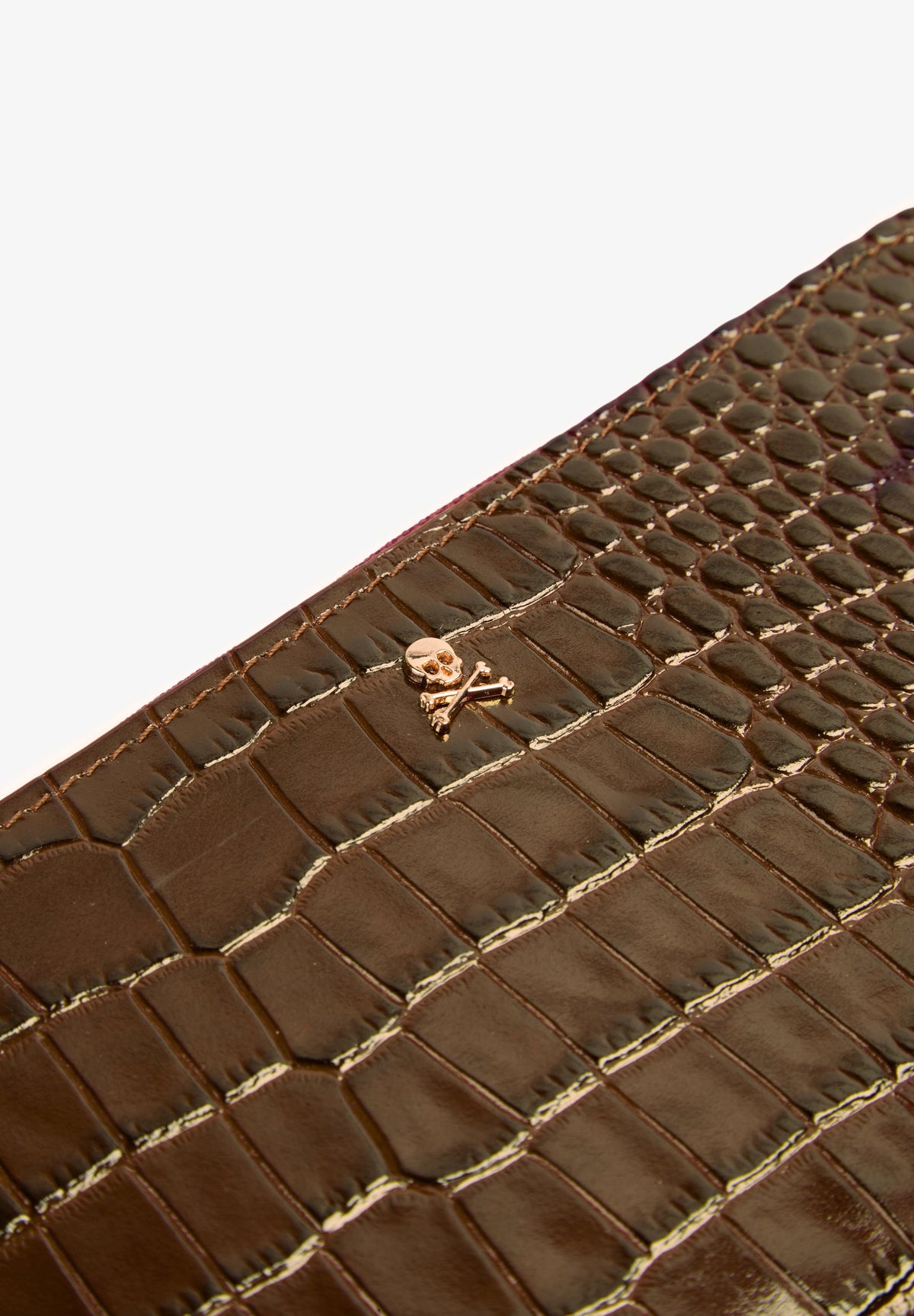 EMBOSSED LEATHER WALLET