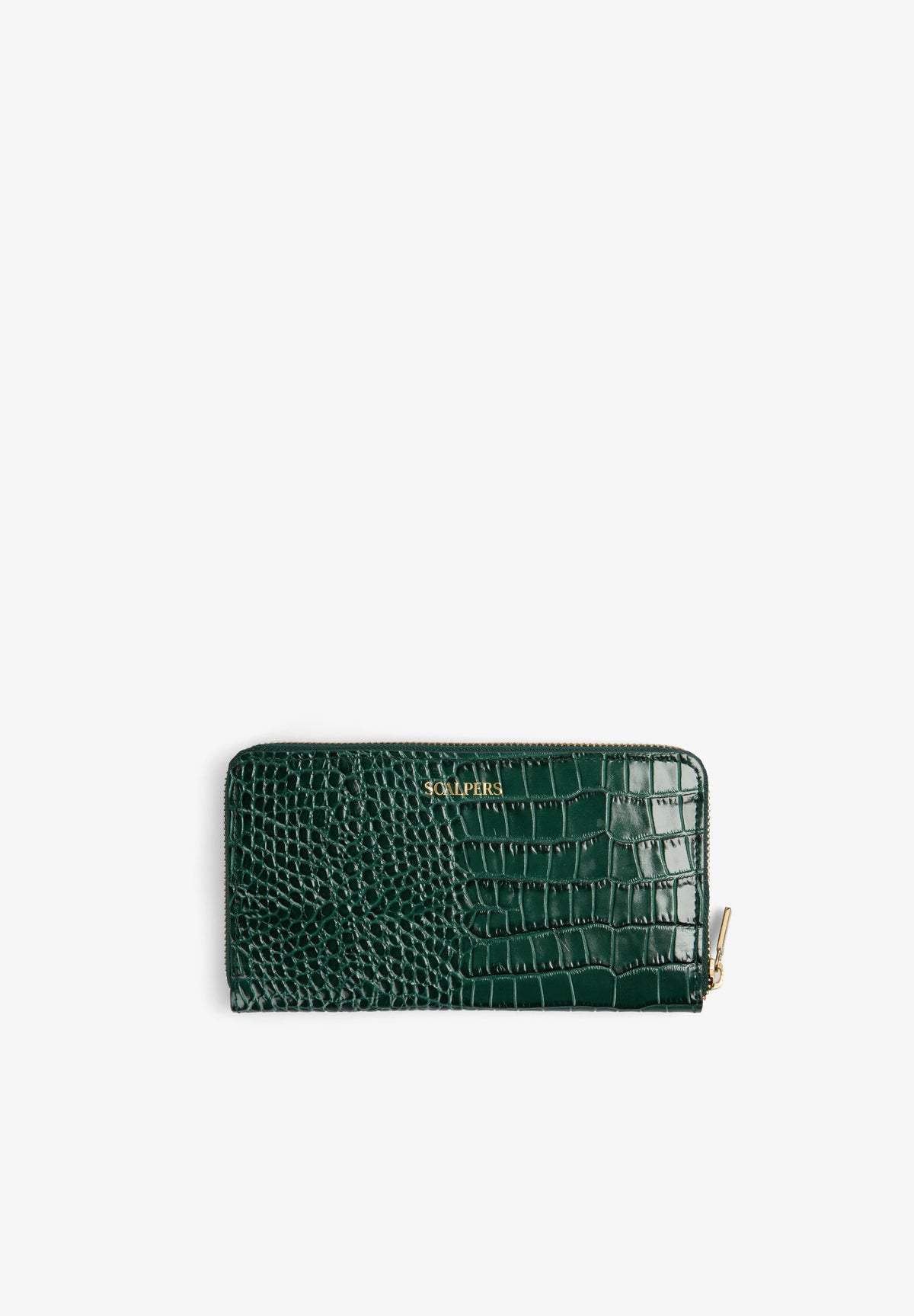 EMBOSSED LEATHER WALLET