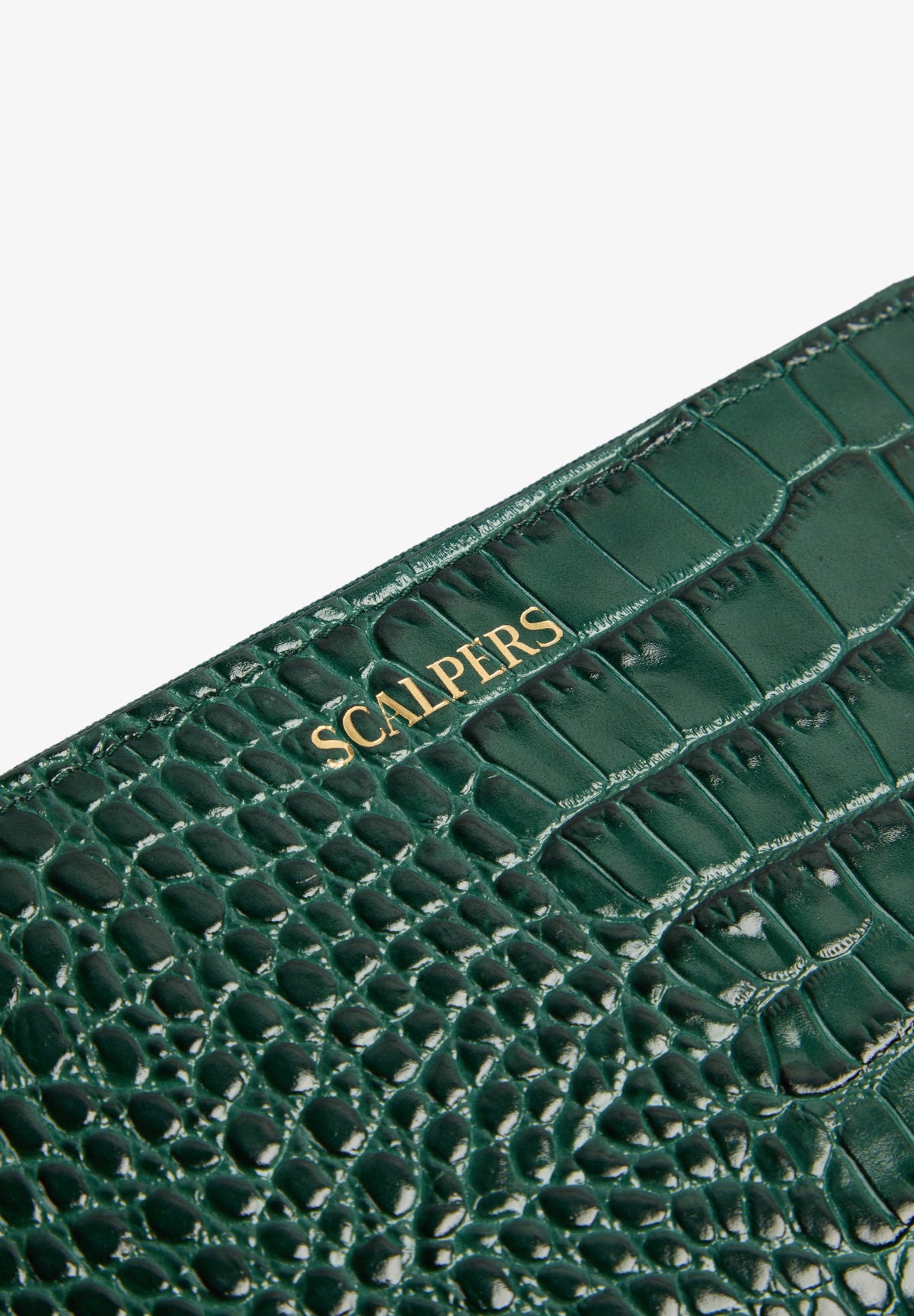 EMBOSSED LEATHER WALLET