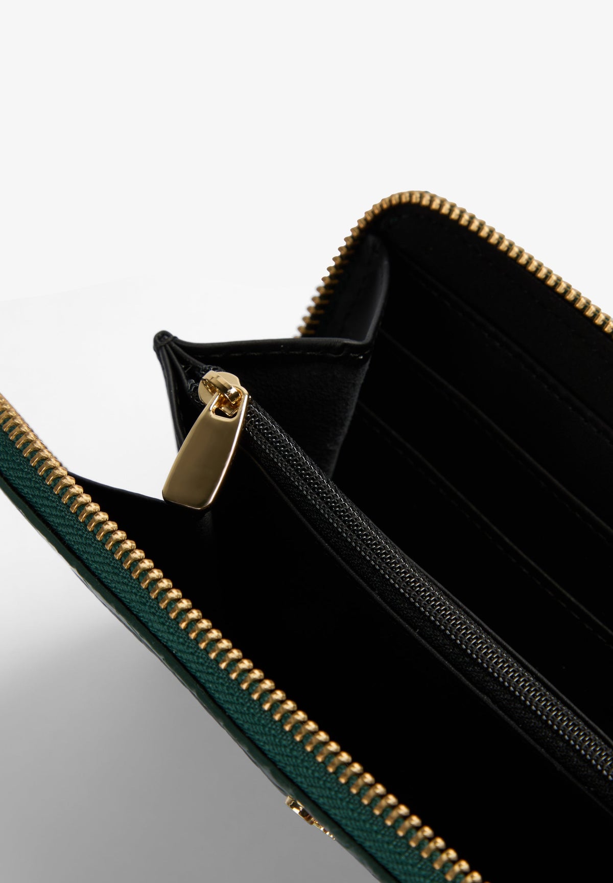 EMBOSSED LEATHER WALLET